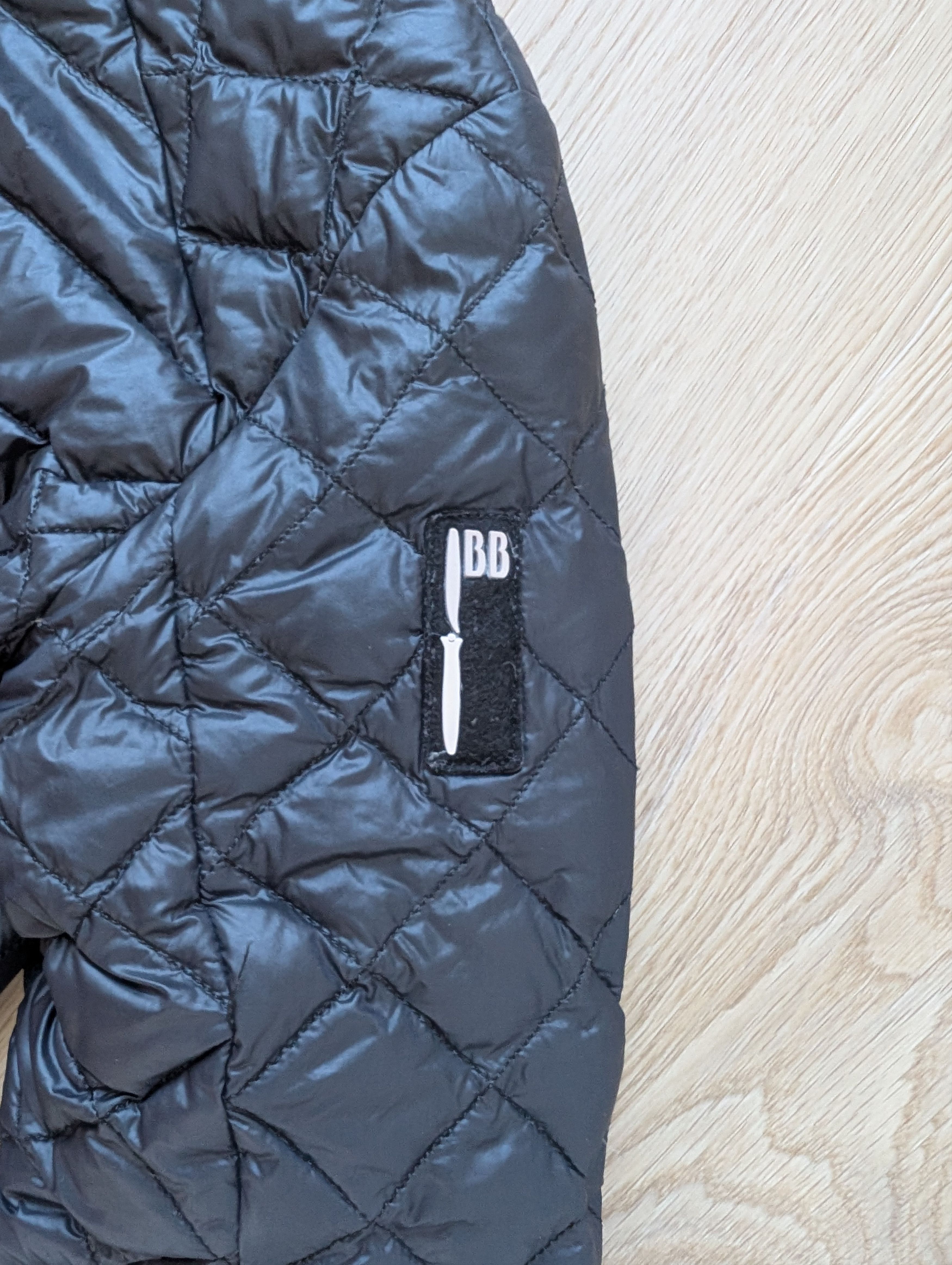 Bomboogie Bomboogie Pure Down Nylon Puffer Lightweight Jacket Quilted Size L / US 10 / IT 46 - 3 Thumbnail