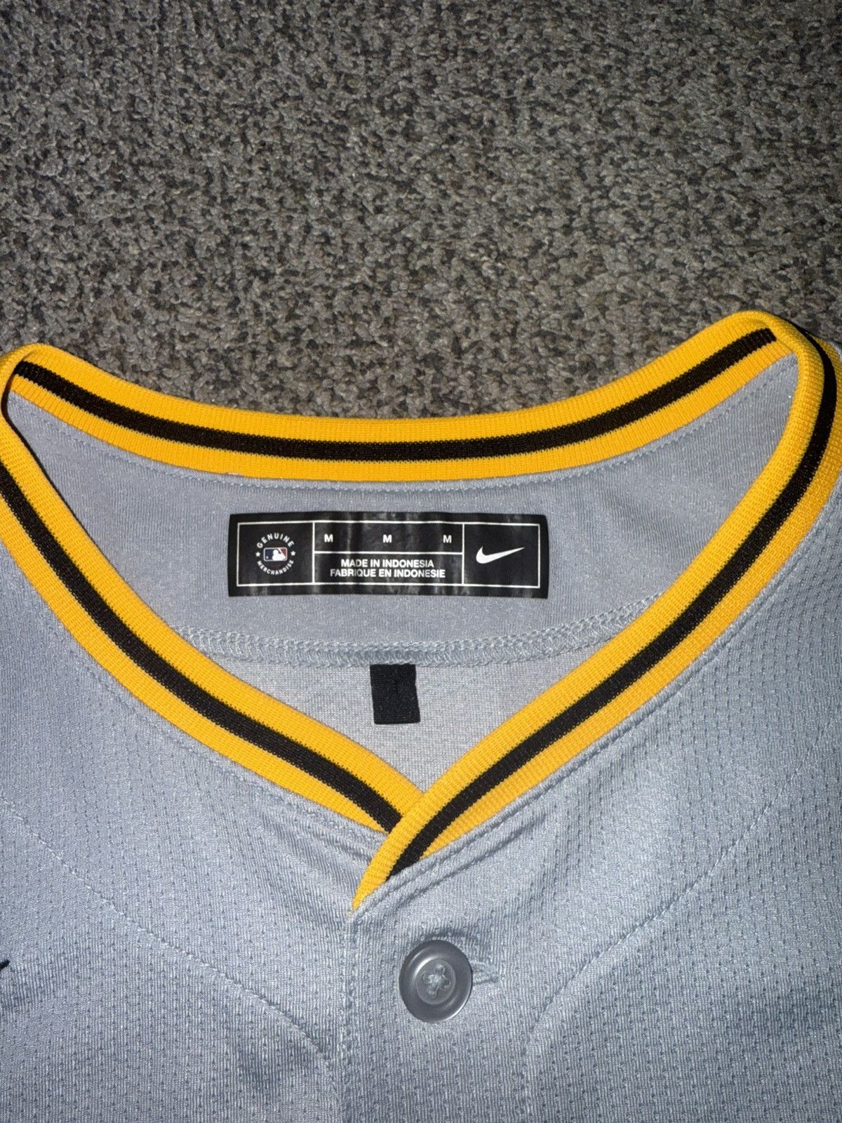 Nike Paul Skenes Pittsburgh Pirates Nike Road Limited Player Size US M / EU 48-50 / 2 - 4 Thumbnail