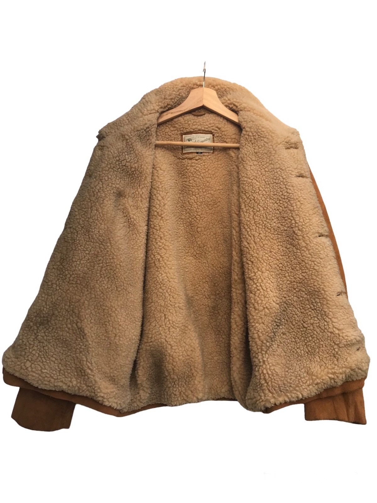 Genuine Leather × Leather Point Country Cow Suede Leather Jacket Size 36 Size US S / EU 44-46 / 1 - 3 Thumbnail