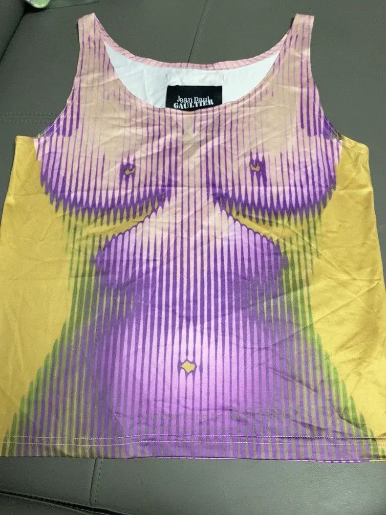Y/PROJECT Size 40 Body printed vest
