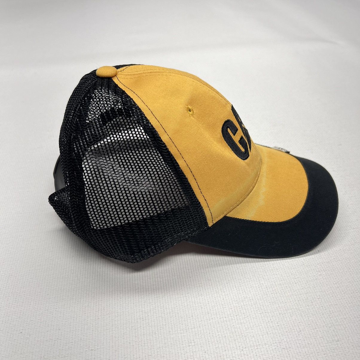 Caterpillar Cat Caterpillar Hat Yellow Black Snap Back Truck Machine Size ONE SIZE - 7 Thumbnail