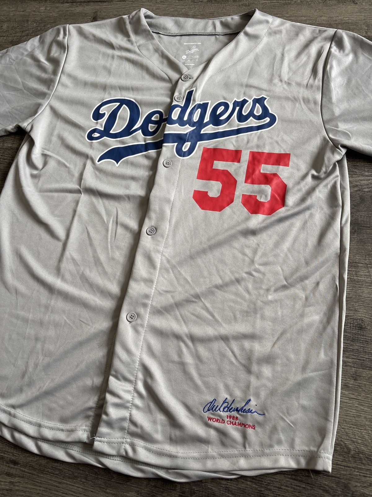 Other Orel Hershiser Los Angeles Dodgers SGA Throwback Jersey XL Size US XL / EU 56 / 4 - 2 Thumbnail