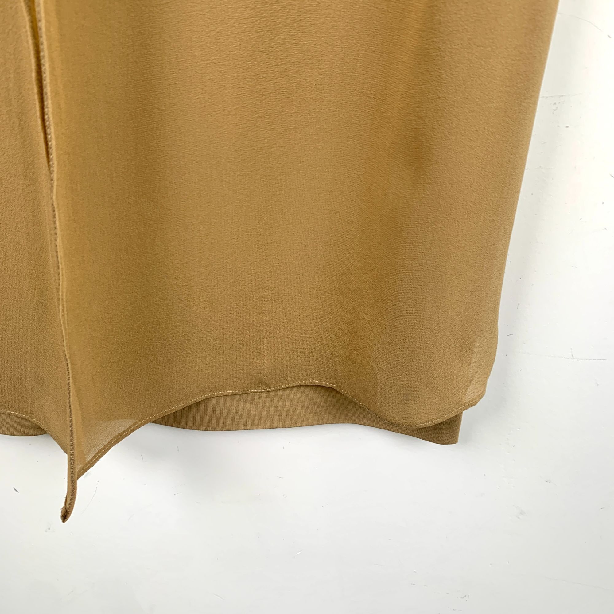 Max Mara Max Mara Brown Wide-Leg Pants Viscose-Blend High-Waist Size 28" / US 6 / IT 42 - 4 Thumbnail