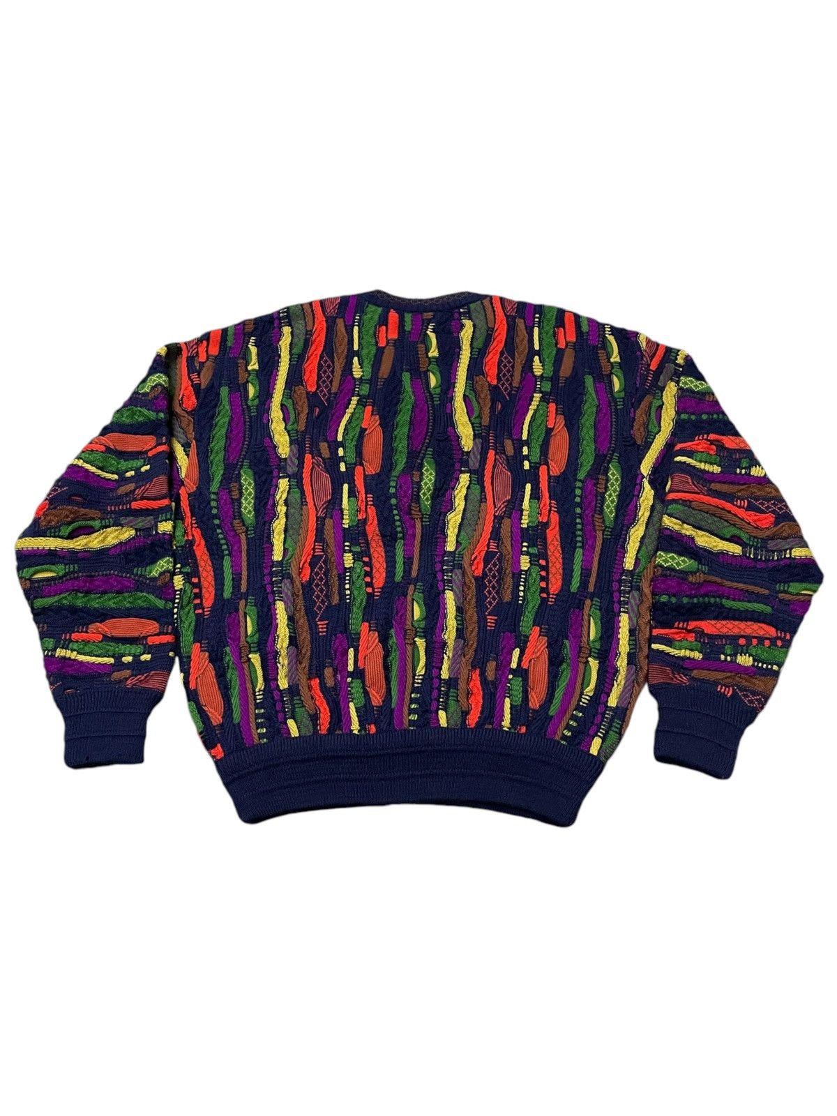 Coogi × Vintage Vintage Coogi 3D Cable Knit Style By limnos 90s Knitwear Size US L / EU 52-54 / 3 - 3 Thumbnail
