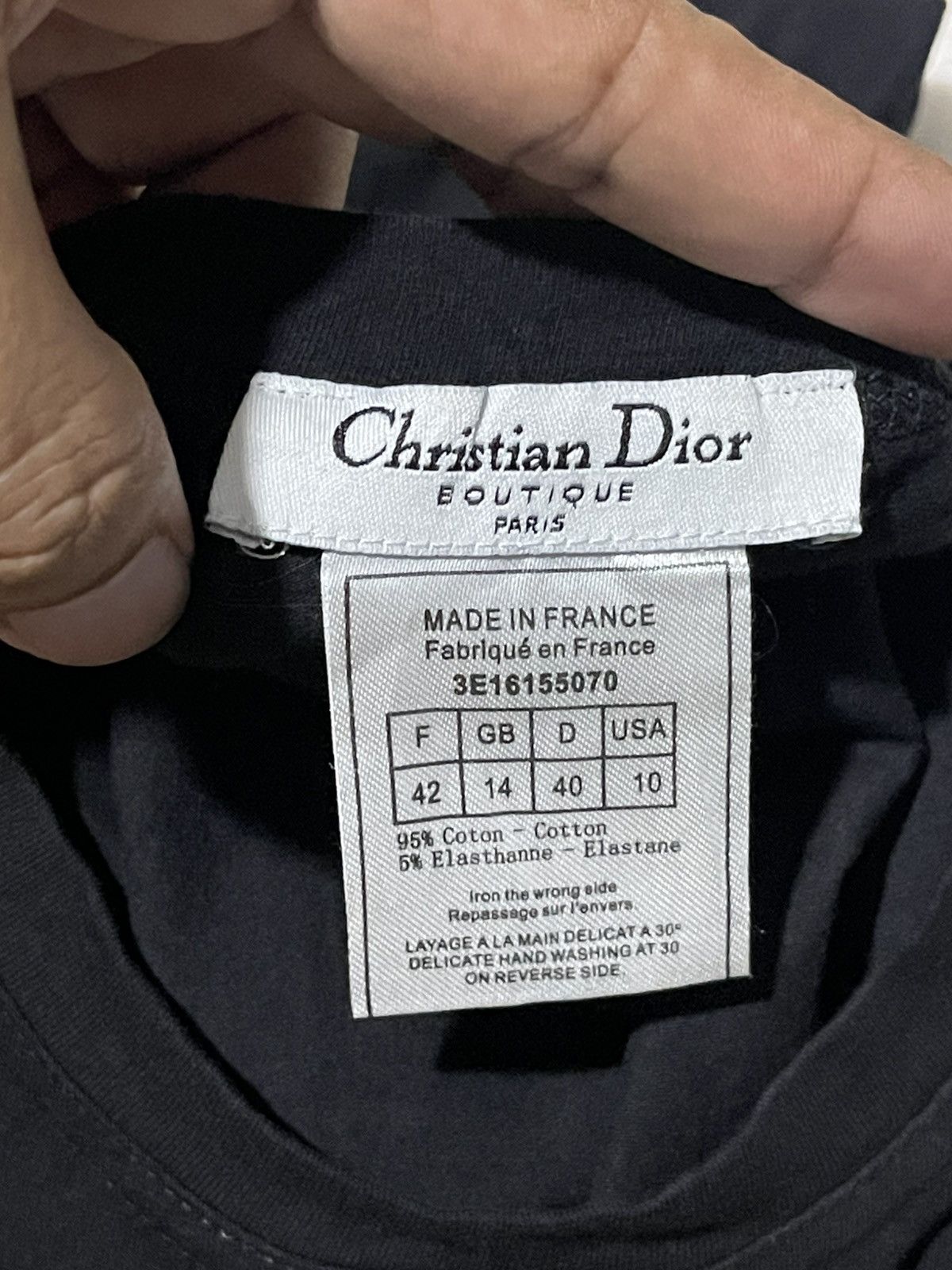 Dior 2003 Dior John Galliano Rhinestone Top Size XS / US 0-2 / IT 36-38 - 14 Thumbnail