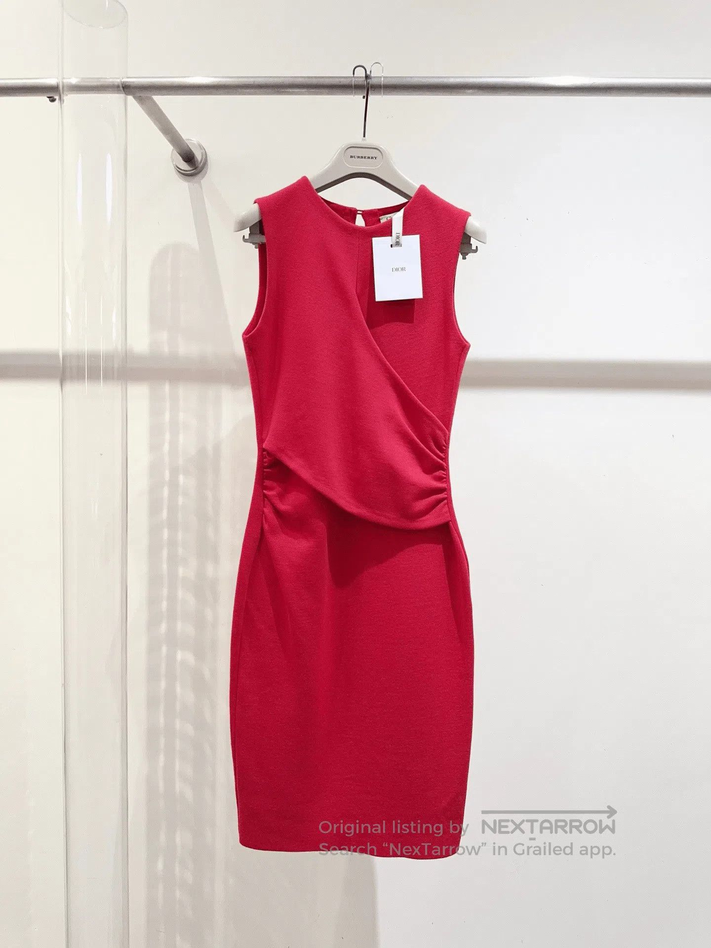Dior Red Knit Dress.