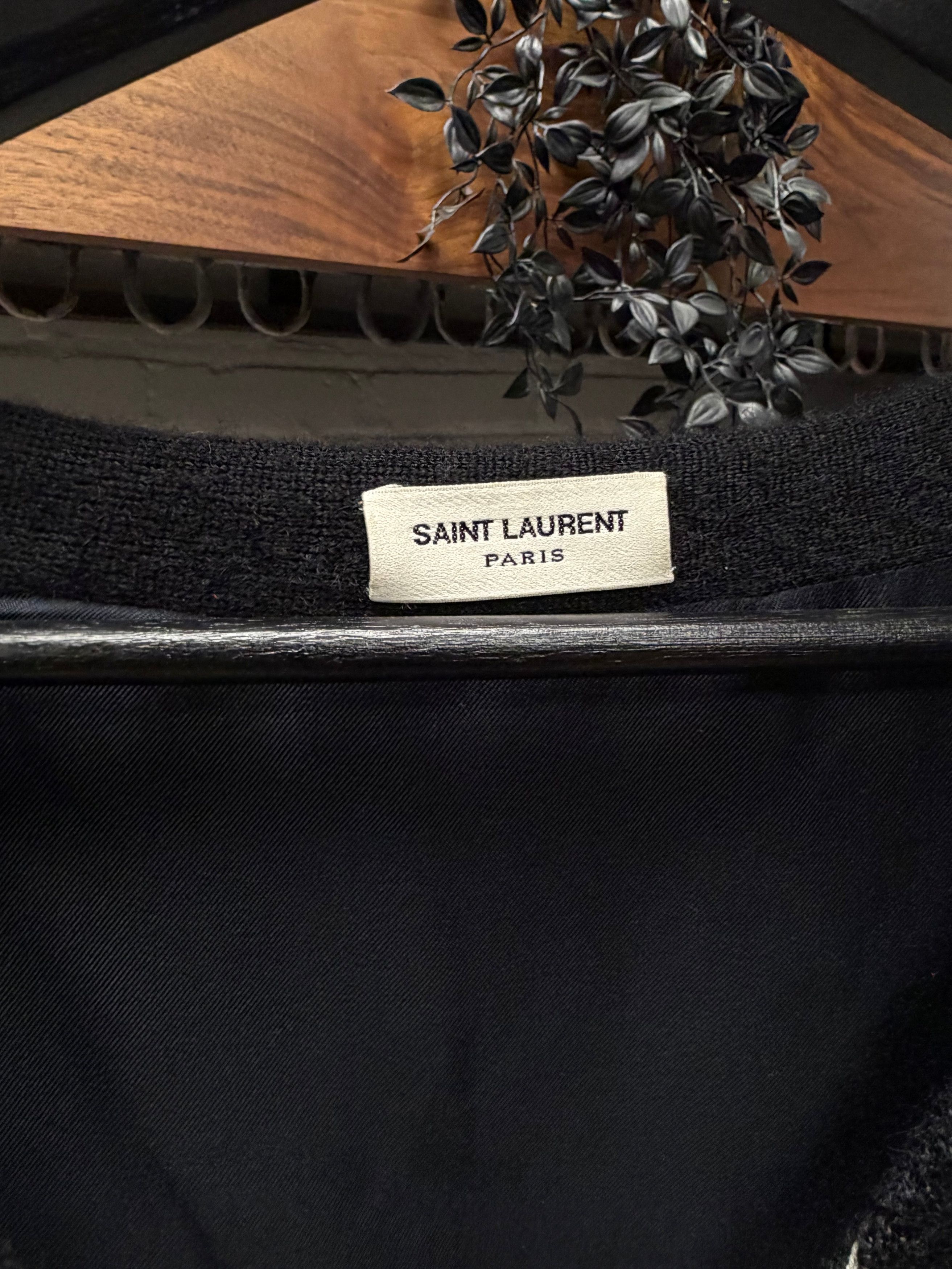 Saint Laurent Paris AW2014 Saint Laurent by Hedi Slimane ‘Gun Print’ Cardigan Size US XS / EU 42 / 0 - 2 Thumbnail