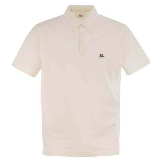 C.P. Company C.P. COMPANY Men Polo Shirts 18CMPL165A WHITE Size US M / EU 48-50 / 2 - 1 Thumbnail