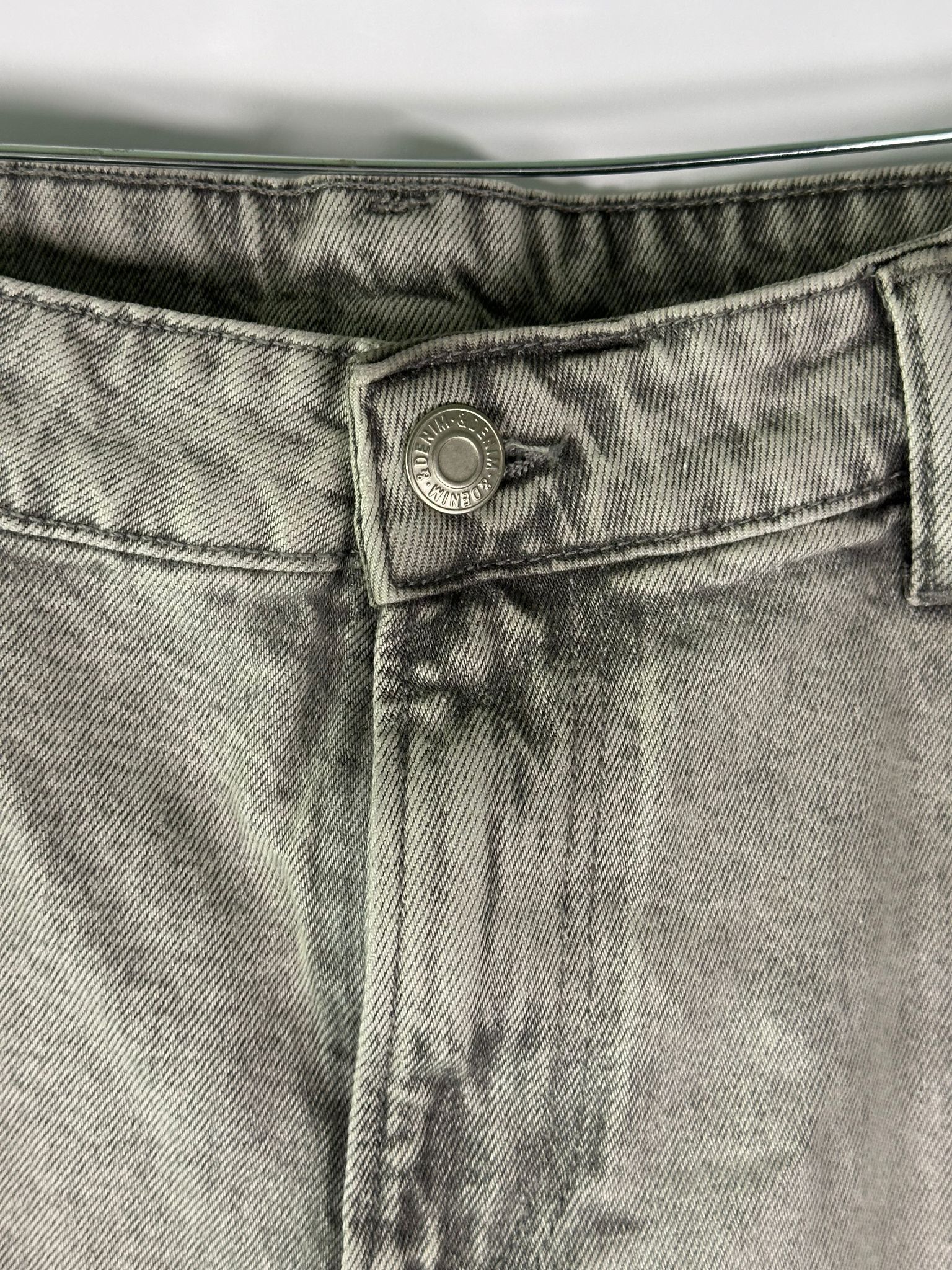 H&M H&M Jeans Mens 40 Regular Fit Stretch Light Gray Straight Size US 40 / EU 56 - 2 Thumbnail
