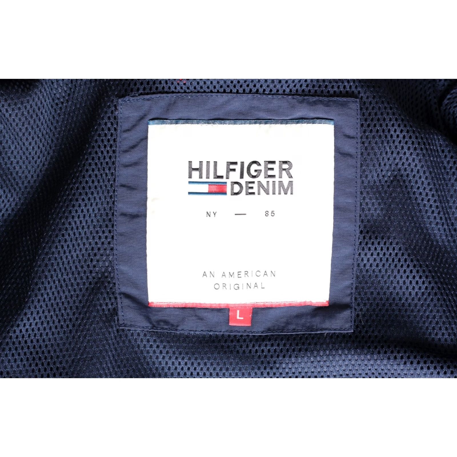 Tommy Hilfiger TOMMY HILFIGER DENIM Bomber Jacket Men L MJ5884 Jacket, Bomber, Blue, Denim, Tommy Hilfiger, Regular, Zip, All Seasons, Casual, Travel, Logo, Hooded? Size US L / EU 52-54 / 3 - 6 Thumbnail