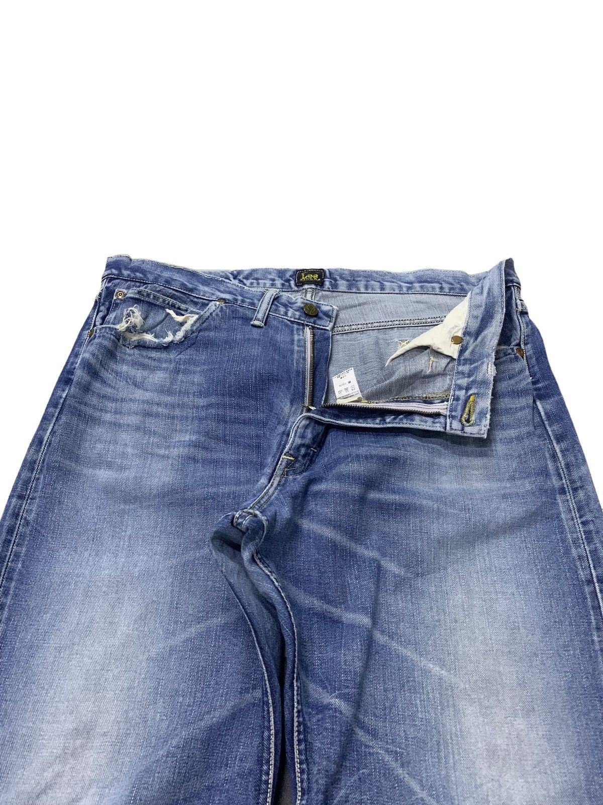 Lee RARE Vintage Late 70s Selvedge Original Chain Stitch Hem Size US 36 / EU 52 - 9 Thumbnail