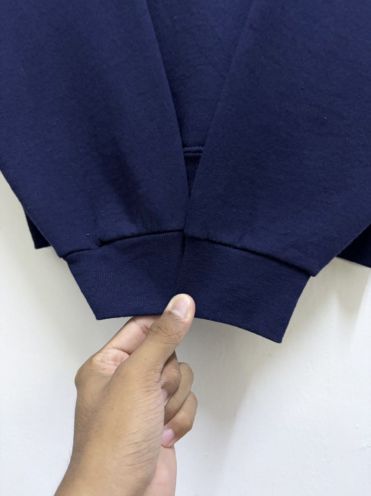 Japanese Brand 2000's JDM Honda / Wangan Midnight Racing Navy Hoodie Size US L / EU 52-54 / 3 - 7 Thumbnail