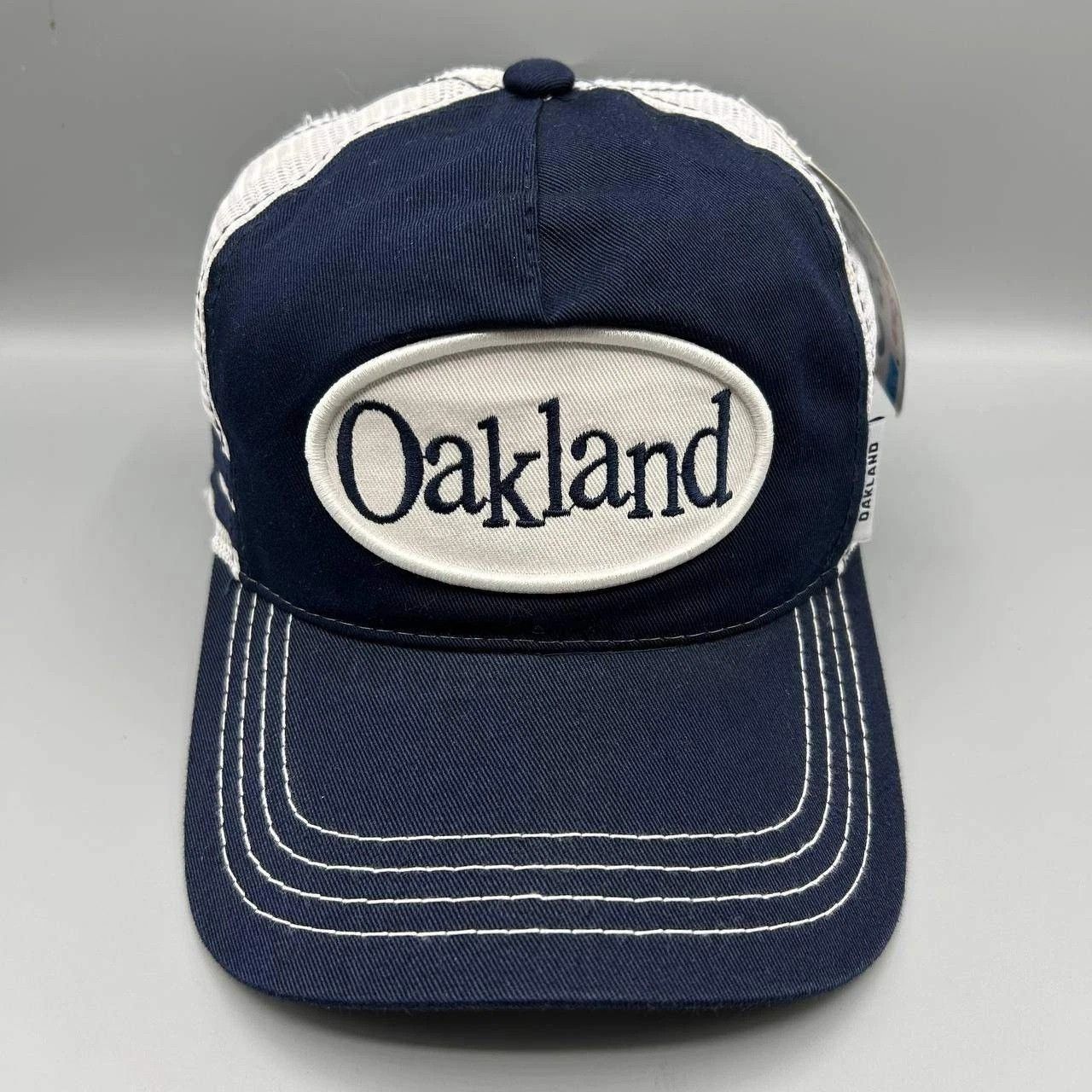 Other Vintage Oakland Trucker Hat Men New Age 3 Snap Back Cap New Size ONE SIZE - 1 Thumbnail