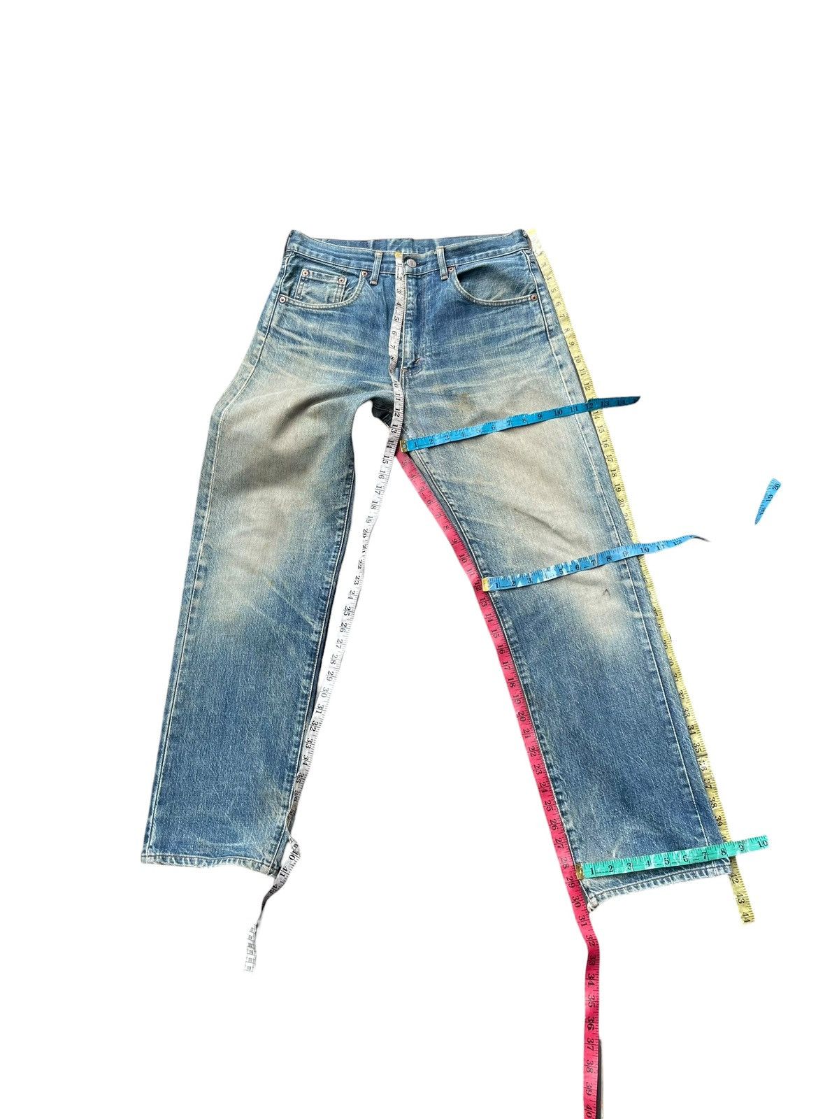Levi's Vintage 1991 Levis 502XX E Selvedge Denim Size US 32 / EU 48 - 16 Thumbnail