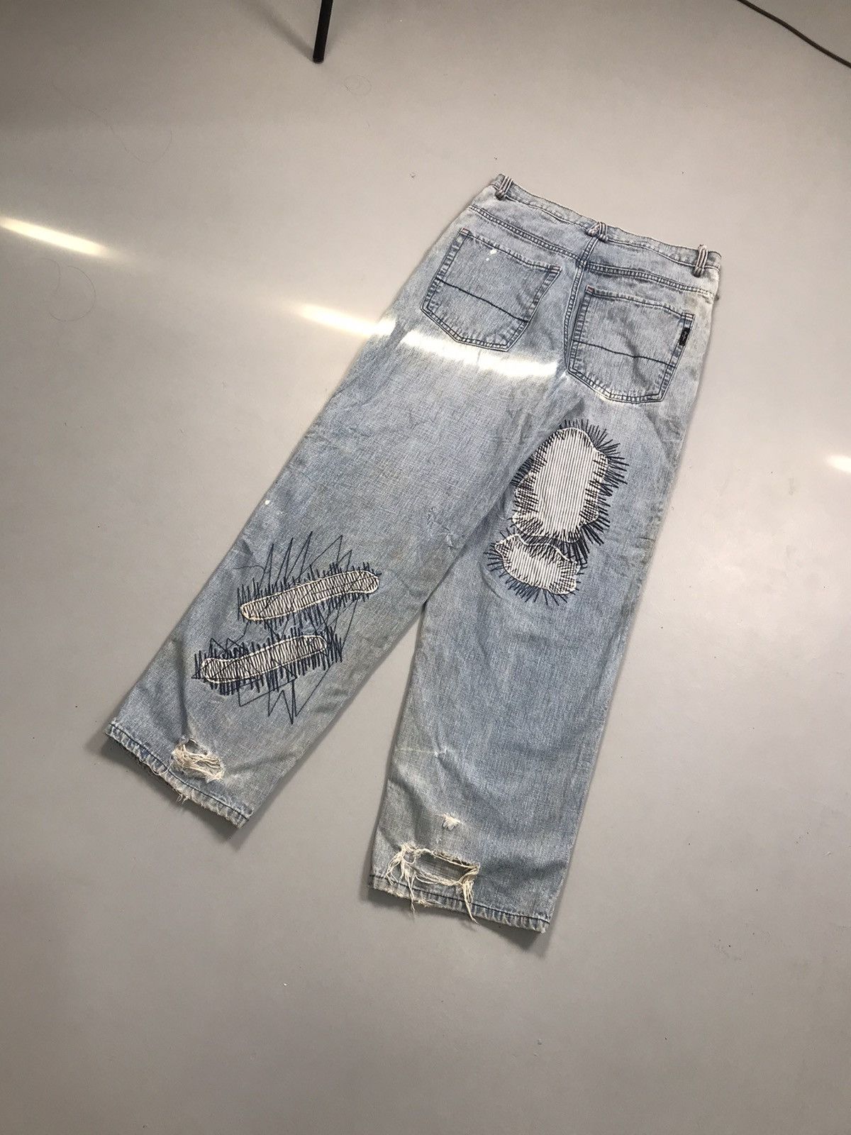 Southpole Vintage Y2K rework denim Size US 34 / EU 50 - 11 Thumbnail