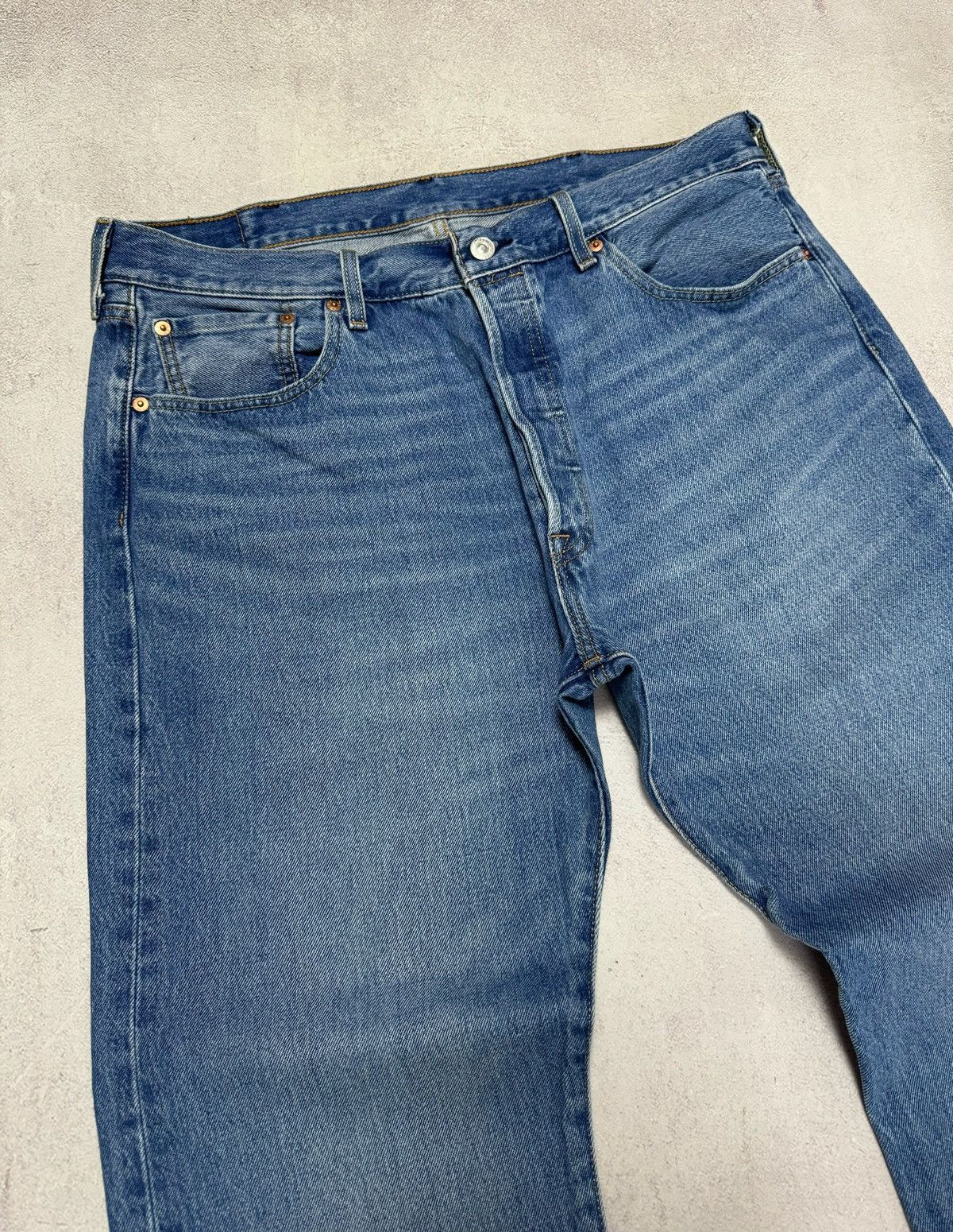 Levi's × Levi's Vintage Clothing Vintage Levis 501 Jeans Denim Pants Straight w38 l32 Y2K 90s Size US 38 / EU 54 - 10 Thumbnail