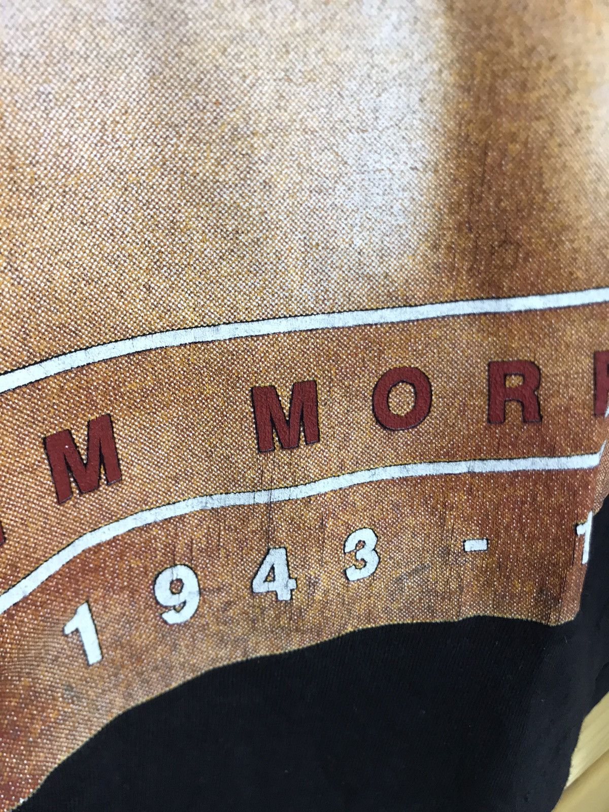 Band Tees Rare Vintage Jim Morrison 1943 - 1971 single stitch t-shirt Size US L / EU 52-54 / 3 - 4 Thumbnail