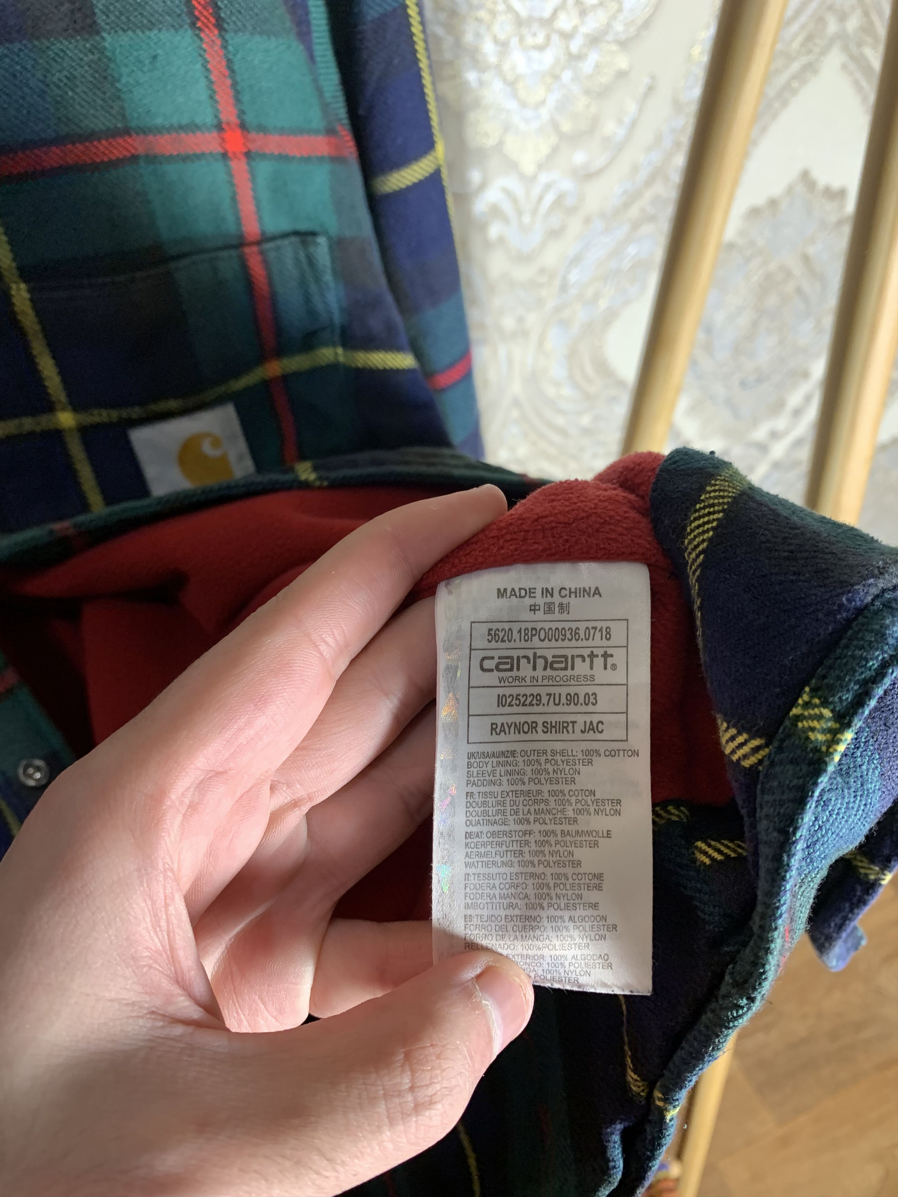Carhartt Wip VINTAGE CARHARTT WIP FLANNEL SHIRT JACKET DESIGNER Y2K 90s Size US M / EU 48-50 / 2 - 6 Thumbnail