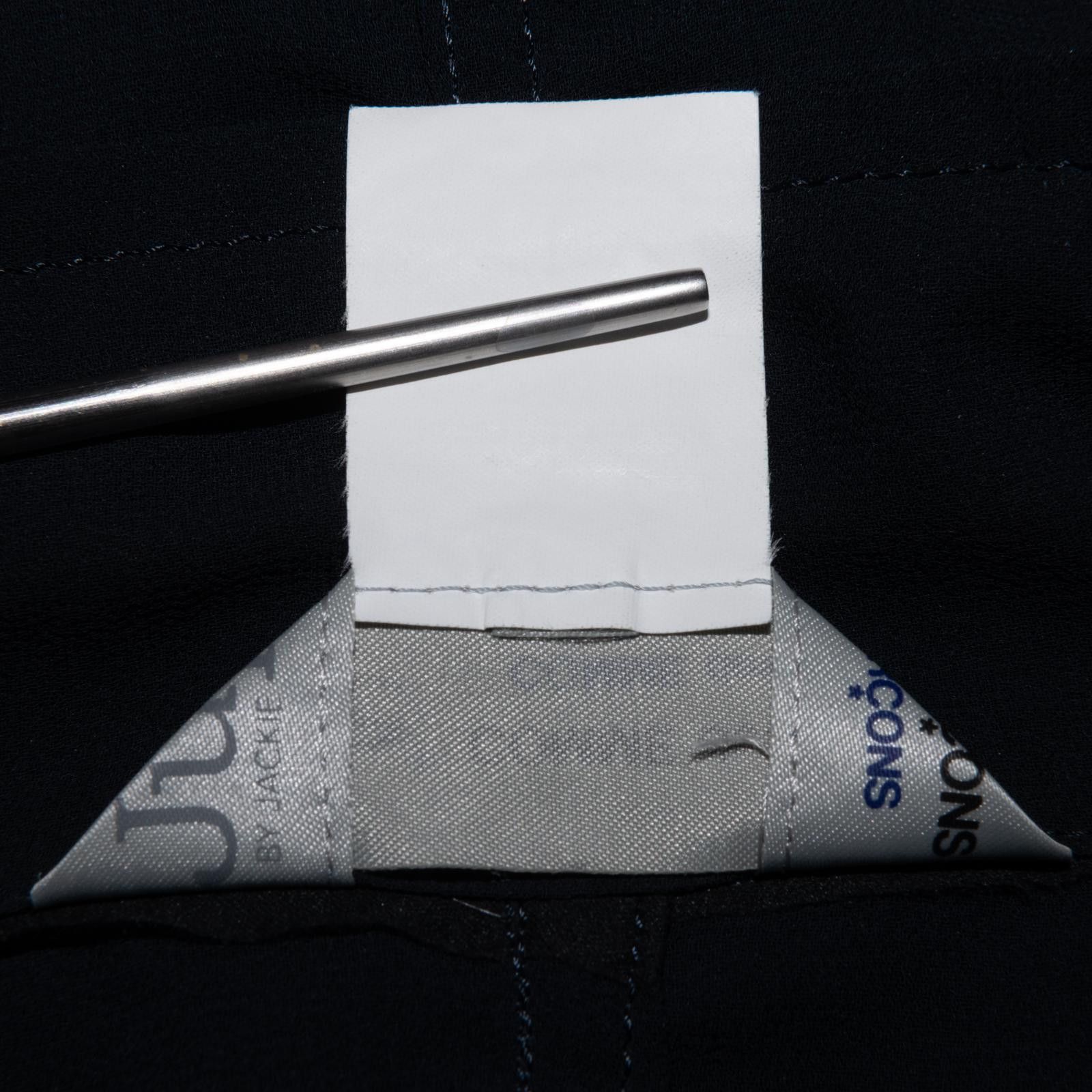Comme des Garcons Jupe by Jackie for Comme Des Garcons See Through Navy Jacket Size S / US 4 / IT 40 - 4 Thumbnail