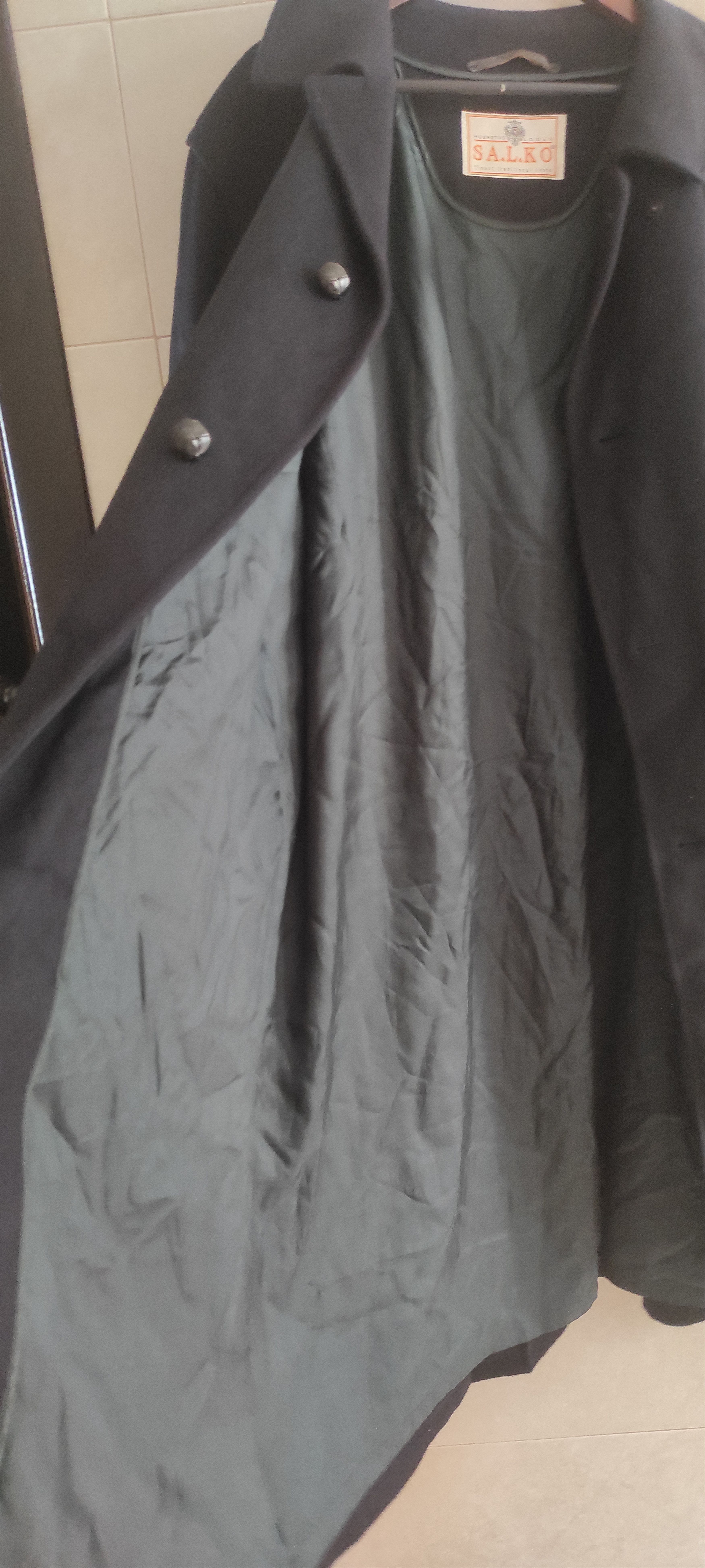 Other S.A.L.K.O. Hubertus Loden Wool Trench Coat Made Australia Size US XL / EU 56 / 4 - 15 Thumbnail