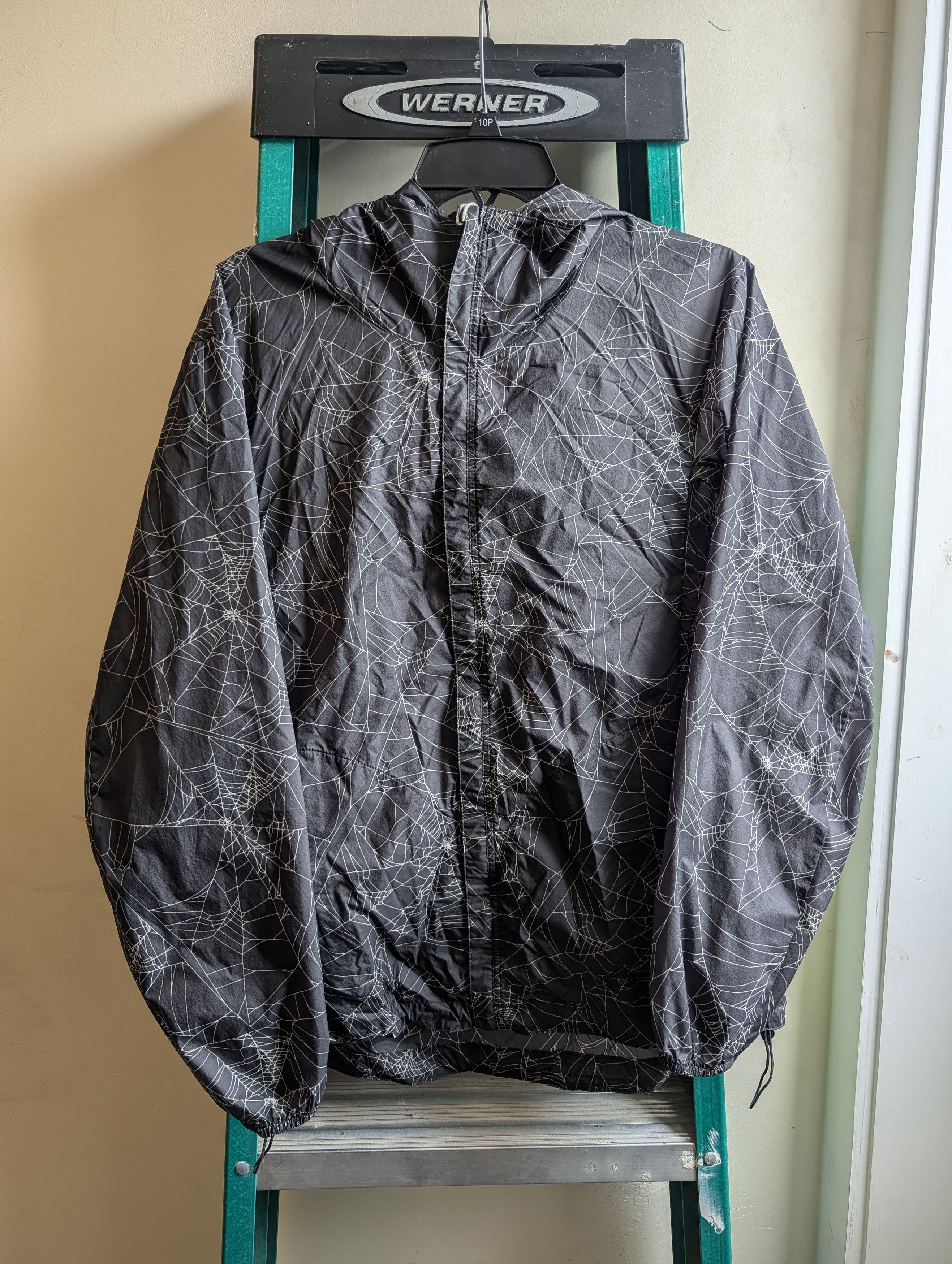 Lad Musician Hooded Spider Web Zip Up Windbreaker Size US S / EU 44-46 / 1 - 2 Thumbnail