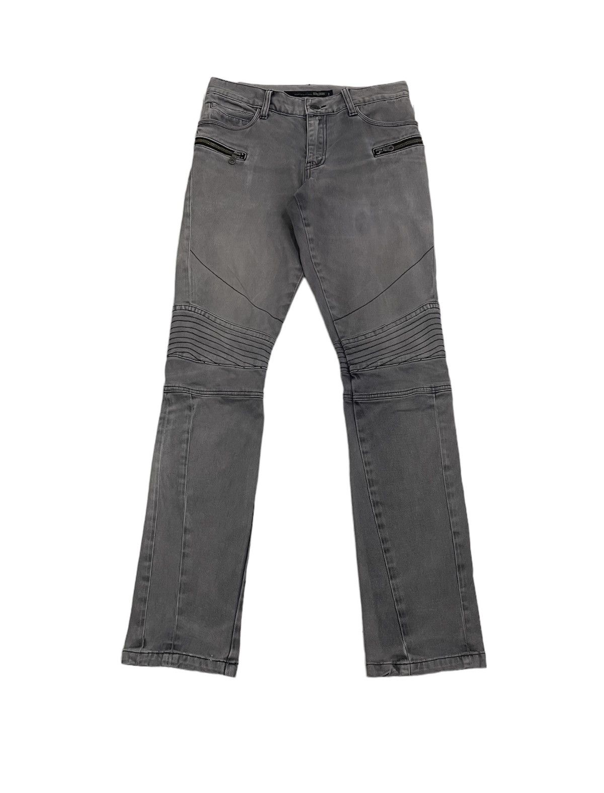 Japanese Brand × Schlussel Schlussel Japan Biker Distressed Jeans Size US 30 / EU 46 - 1 Thumbnail