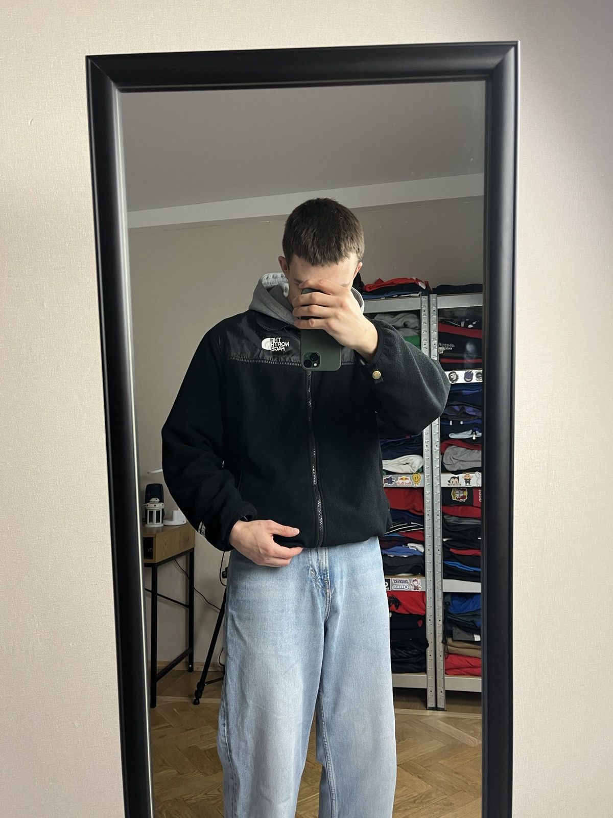 The North Face Vintage The North Face 90s Nylon Fleece Windstopper Jacket Size US L / EU 52-54 / 3 - 2 Thumbnail