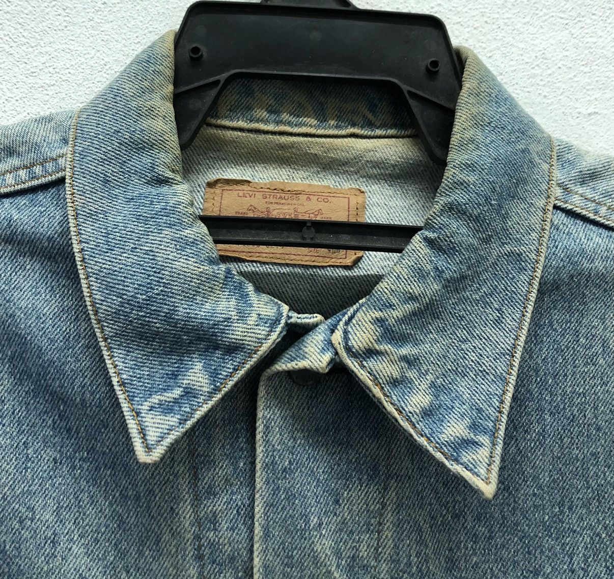 Levi's Vintage Levi Strauss & Co Made In Usa Denim Jacket Size US M / EU 48-50 / 2 - 3 Thumbnail