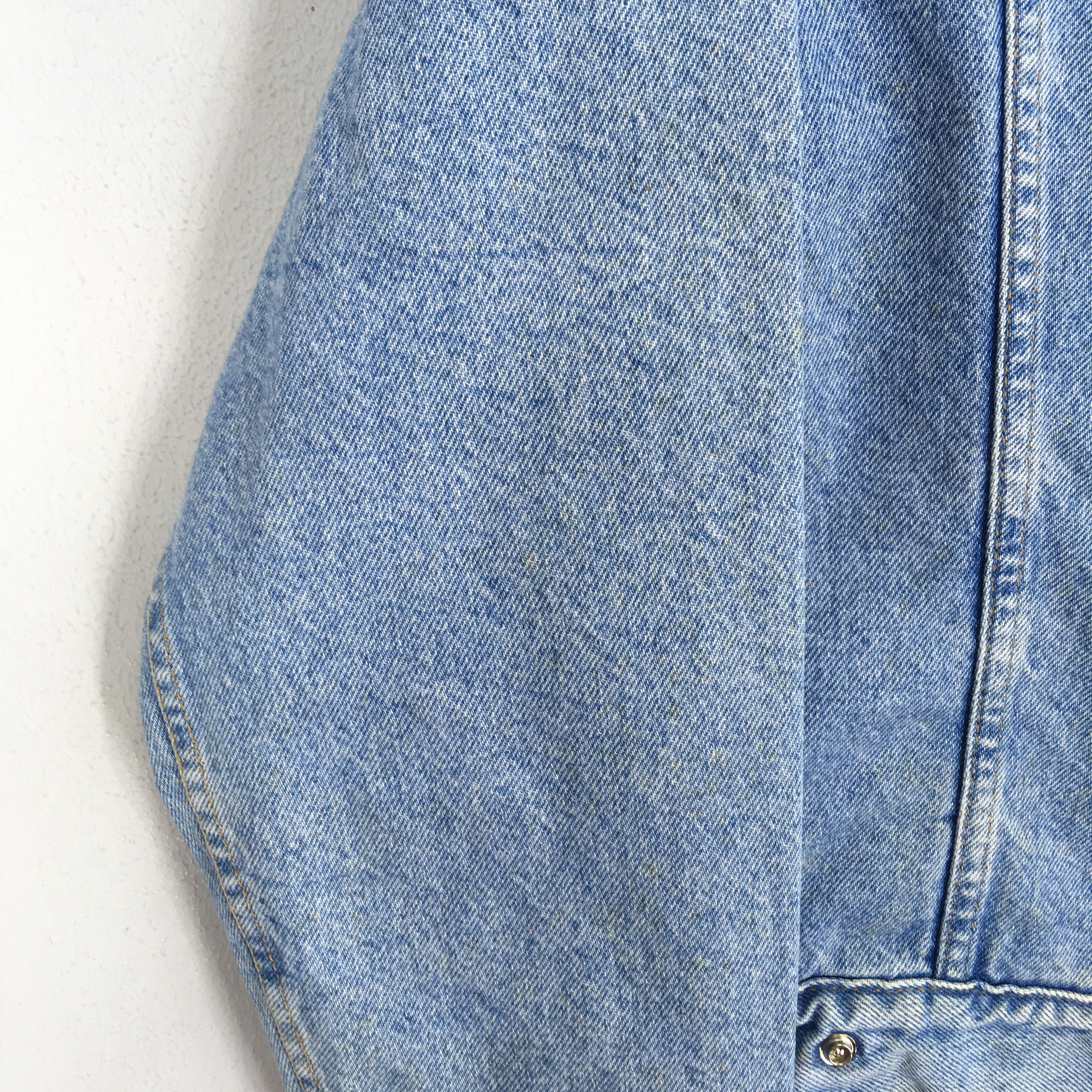 Levi's Vintage 90s Levi's Denim Jacket Jeans Trucker Sherpa Size US M / EU 48-50 / 2 - 14 Thumbnail