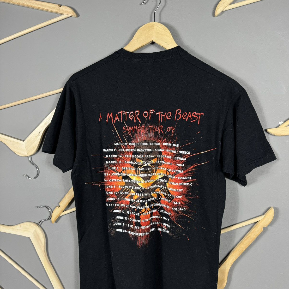 Band Tees × Iron Maiden Iron Maiden 2006 Band T-shirt Size US S / EU 44-46 / 1 - 7 Thumbnail