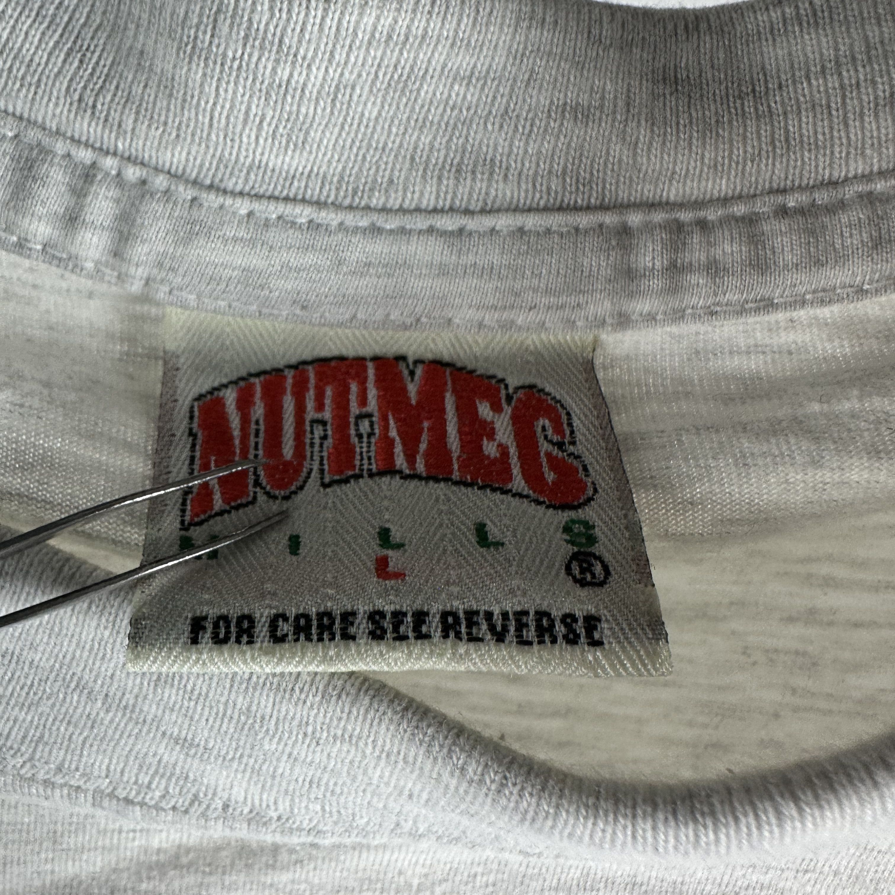 Vintage 90s VfB Stuttgart German Football Club Soccer Nutmeg T-shirt Size US L / EU 52-54 / 3 - 5 Thumbnail