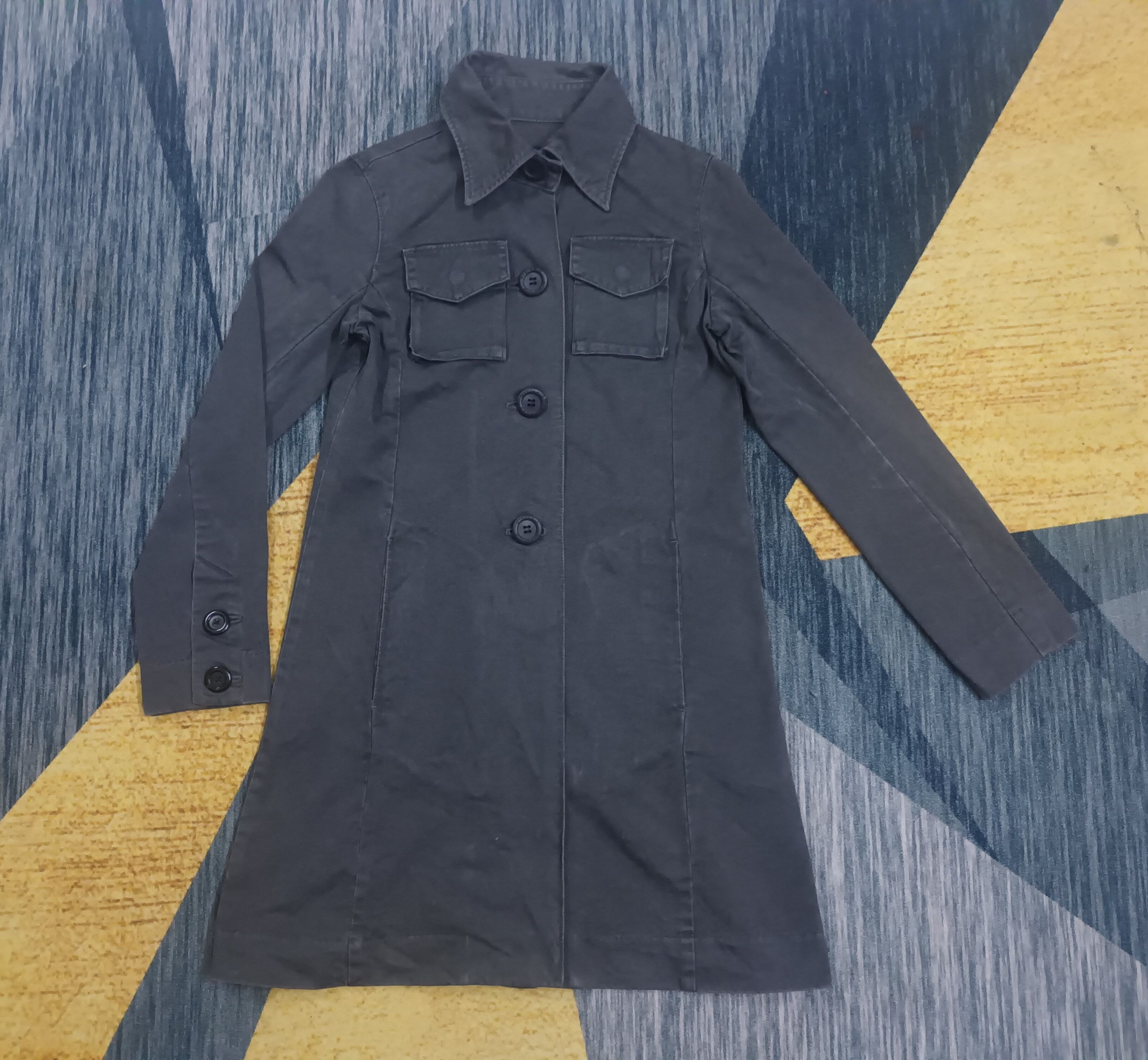 Hysteric Glamour 🔥 HYSTERIC GLAMOUR LONG COAT / JACKET 🔥 Size S / US 4 / IT 40 - 1 Thumbnail