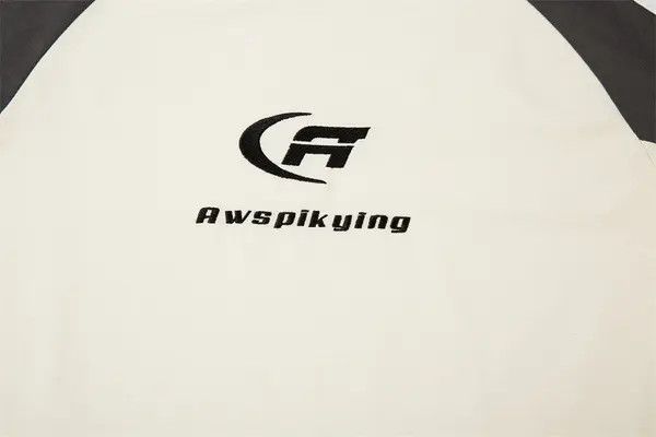 Japanese Brand Japanese retro letter embroidery matching T-shirt loose Size US L / EU 52-54 / 3 - 5 Thumbnail