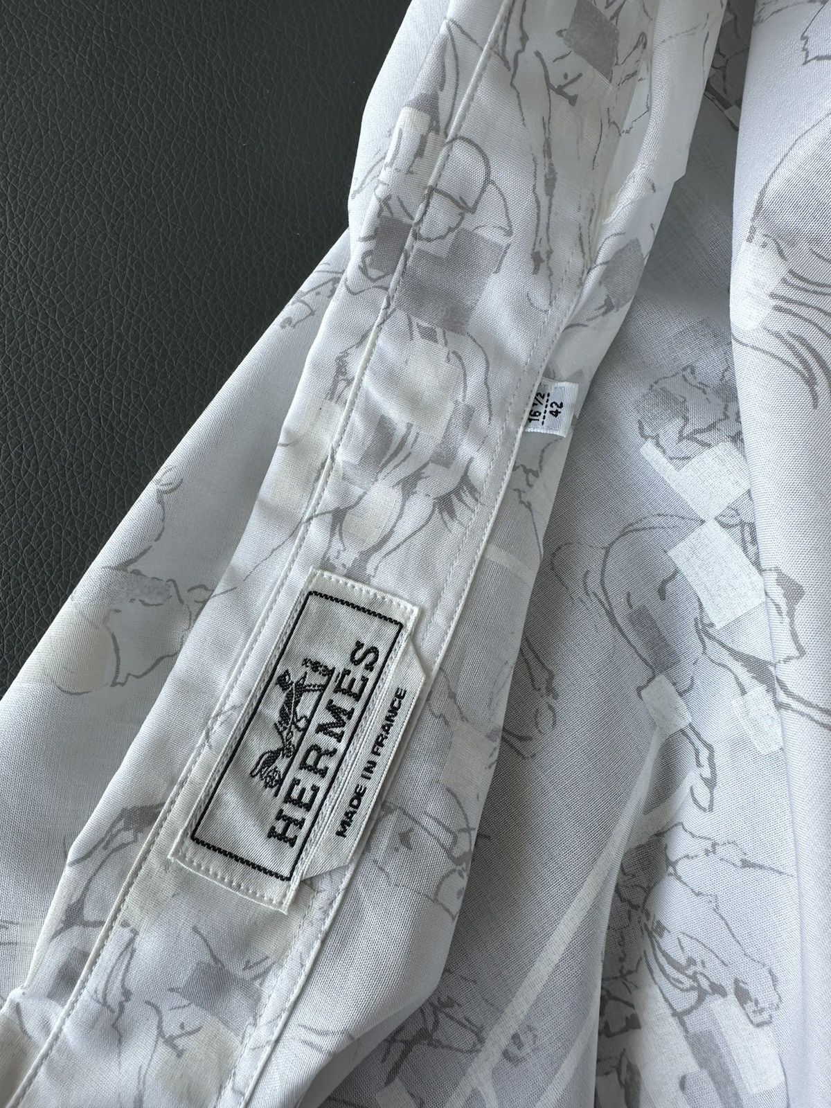 Hermes Super Runway Hermes Equestrian Shirt Size US L / EU 52-54 / 3 - 9 Thumbnail