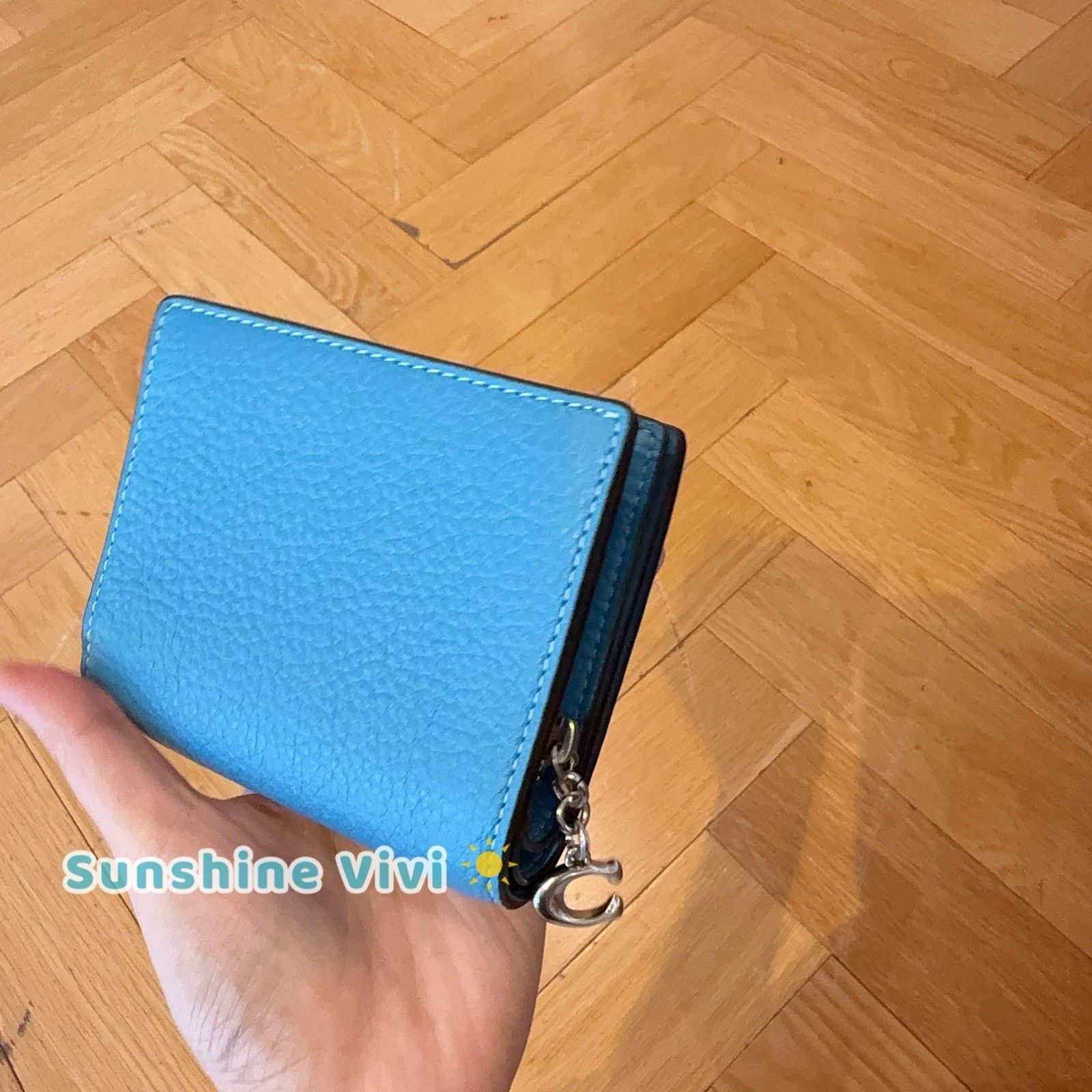 Coach NWT Coach x Peanuts 2025 Snap Wallet CBN91 Linus Blue Size ONE SIZE - 3 Thumbnail