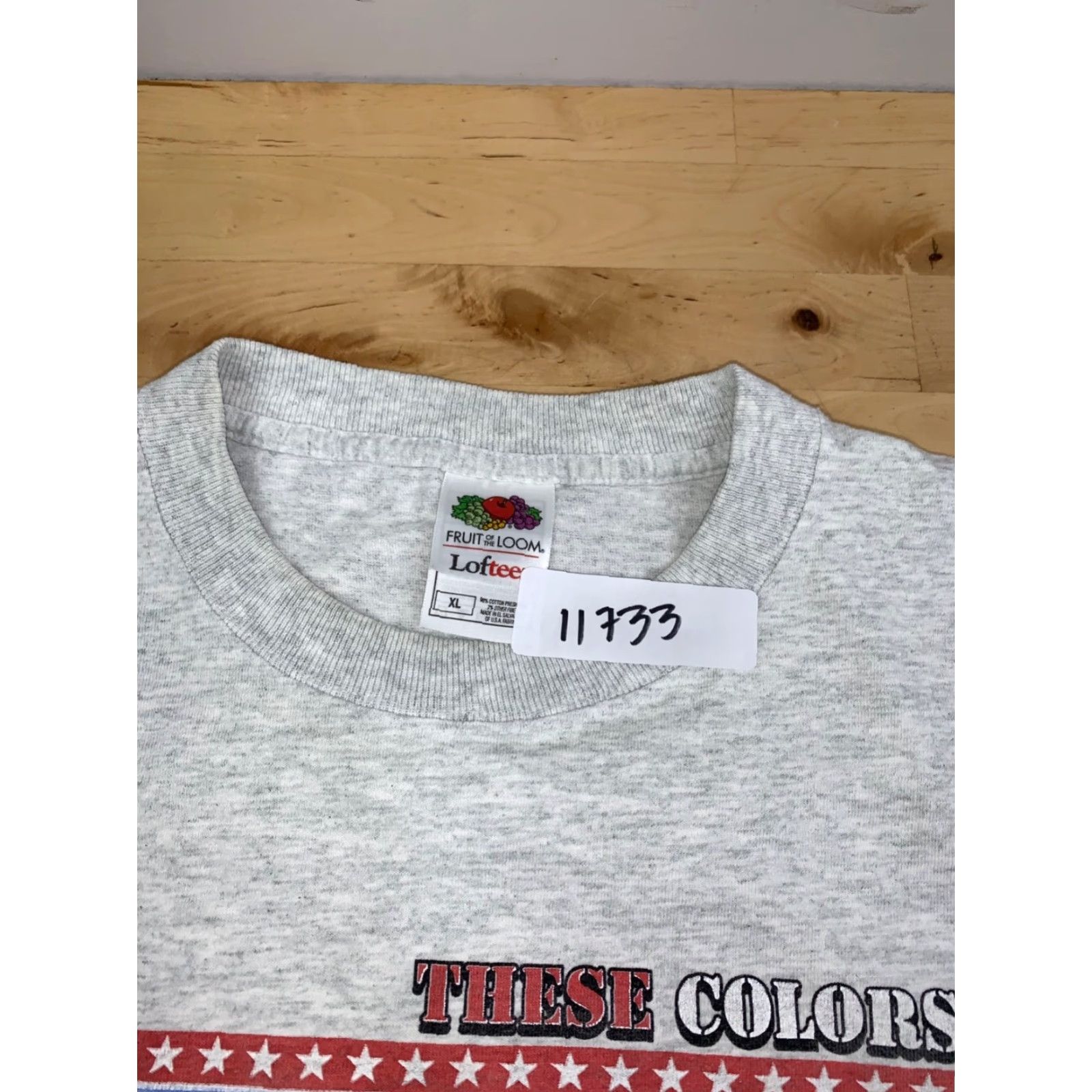 Fruit Of The Loom VINTAGE Las Vegas Motor Speedway Shirt XL Gray Racing American Eagle 11733 Size US XL / EU 56 / 4 - 3 Thumbnail
