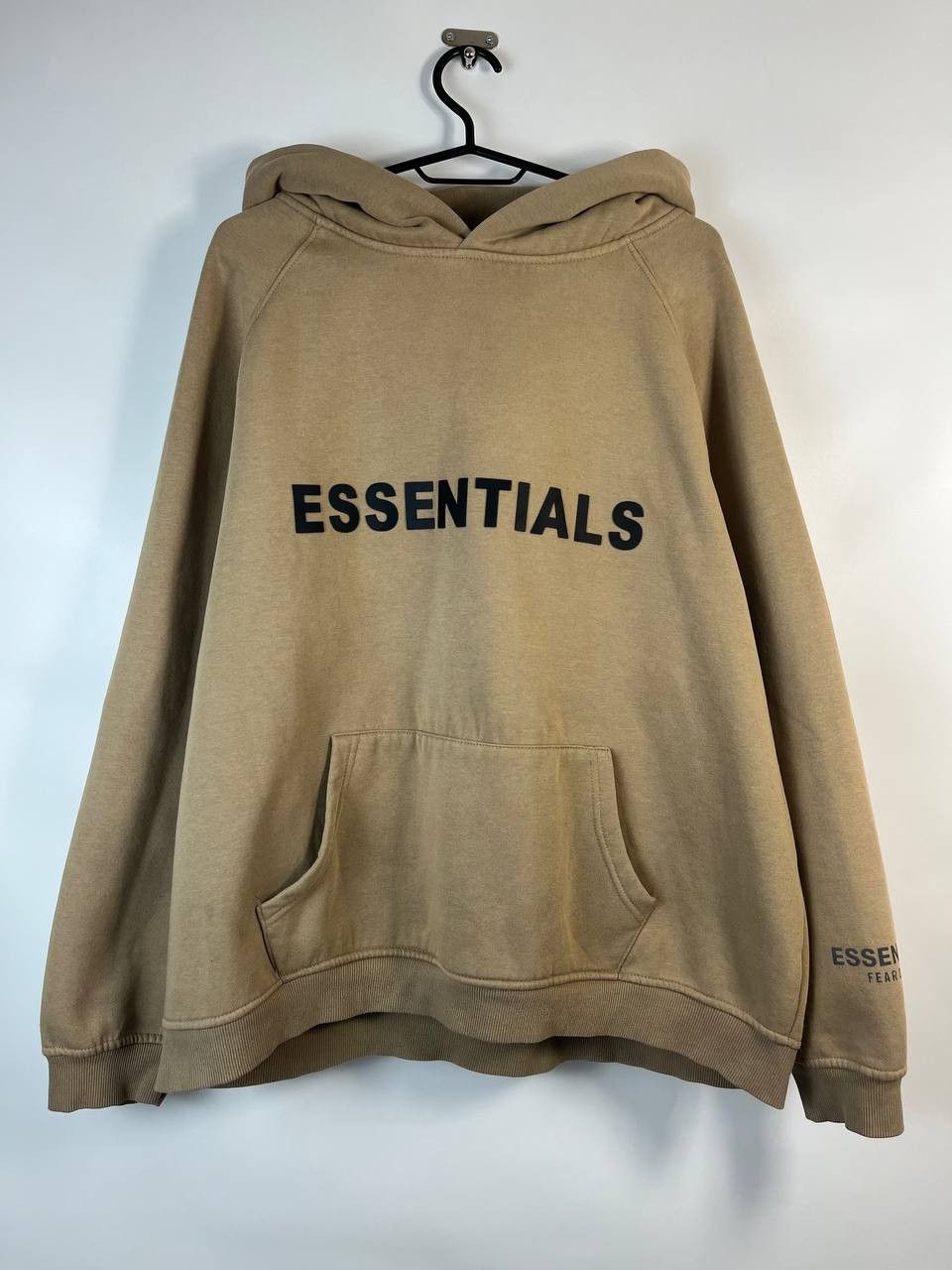 Essentials Fear of God Essentials Hoodie Light Brown Size L Size L / US 10 / IT 46 - 1 Thumbnail