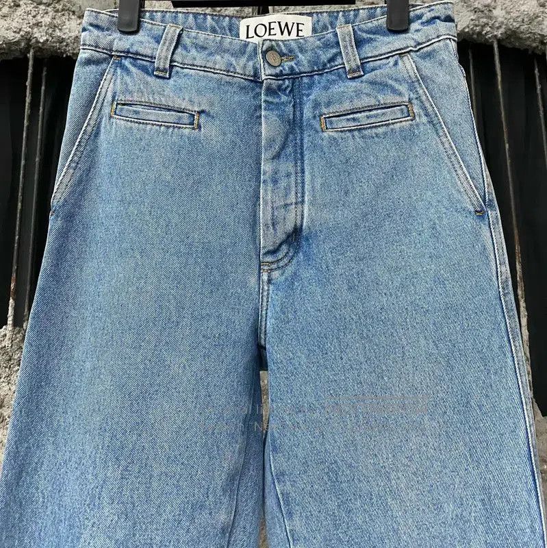 Loewe Loewe Blue Denim Pants for Women . Size 28" / US 6 / IT 42 - 3 Thumbnail