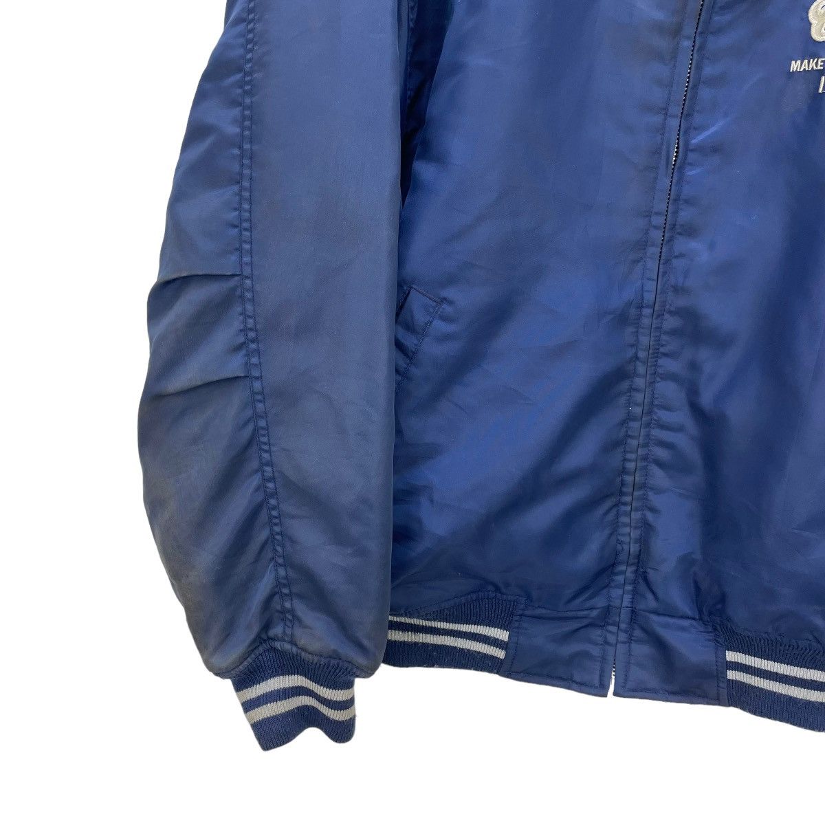 Vintage 💥Vintage Bomber Ma 1 Spellout New York Embroidered Logo Size US L / EU 52-54 / 3 - 7 Thumbnail