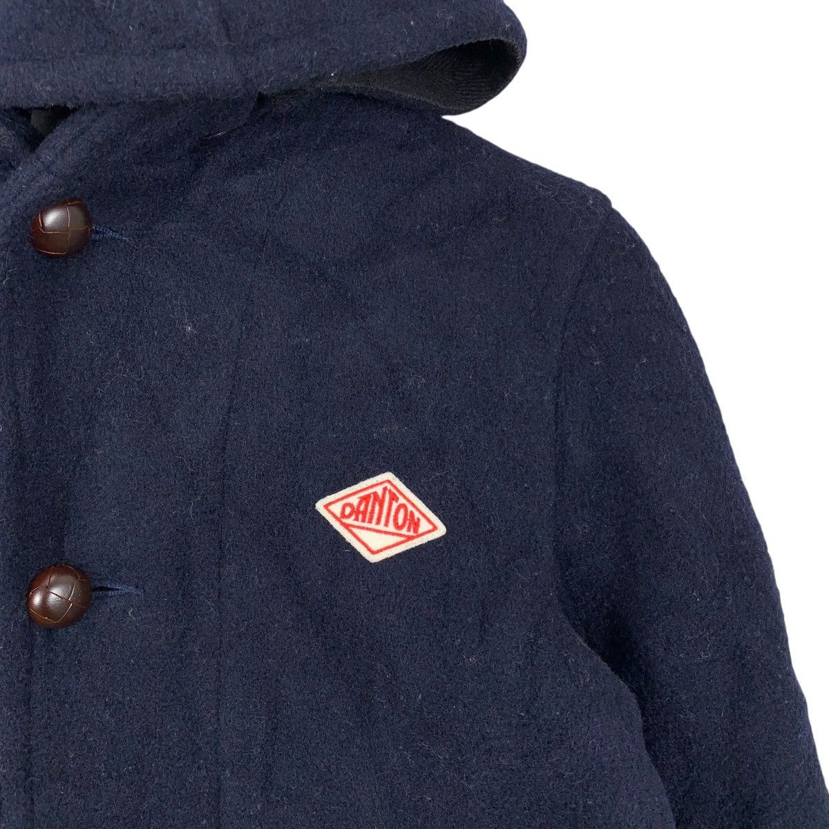 Danton Vintage DANTON VETEMENTS De TRAVAIL France HoodedCoat Jacket Size US S / EU 44-46 / 1 - 3 Thumbnail