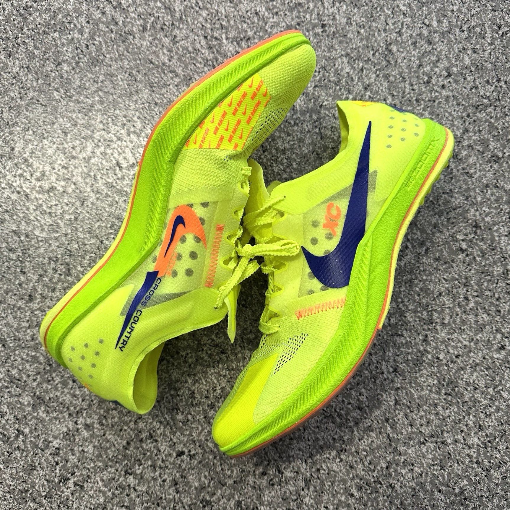 Nike Nike Dragonfly XC Cross-Country Spikes Mens DX7992-701 Volt 10.5 XS? Size US 11 / EU 44 - 2 Thumbnail