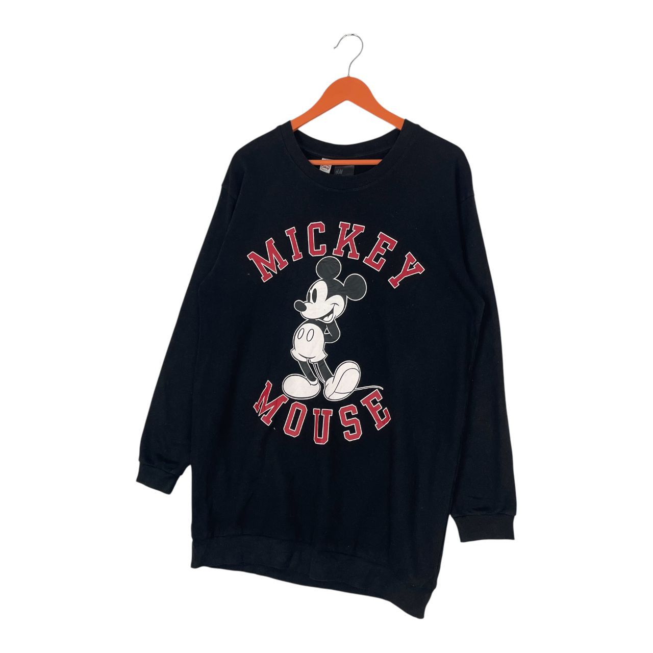 Mickey Mouse Authentic Japan Mickey Mouse Big Logo Long Sweatshirt Size M / US 6-8 / IT 42-44 - 3 Thumbnail