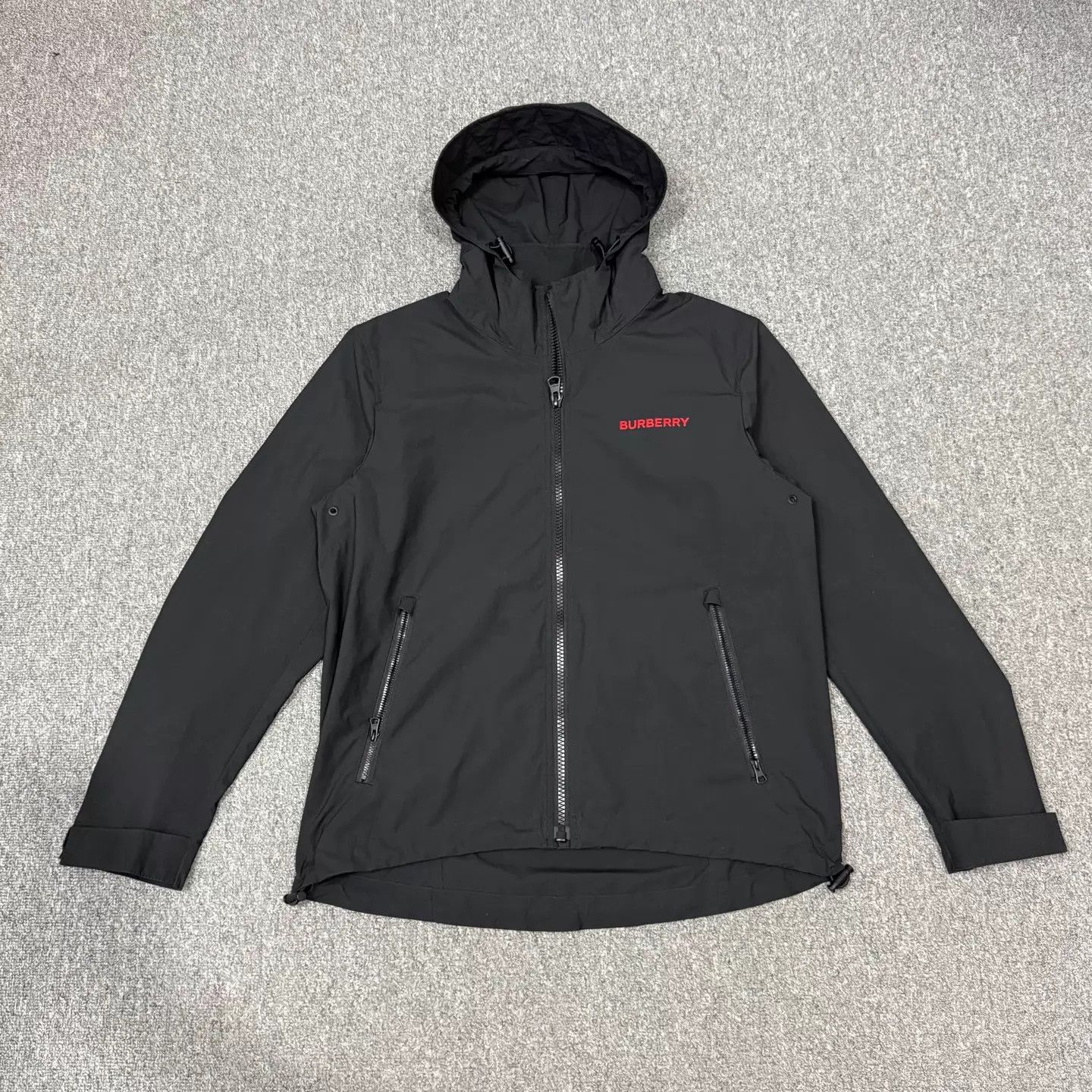 Burberry Burberry hooded shell jacket black size 50 99 new Size US M / EU 48-50 / 2 - 1 Thumbnail