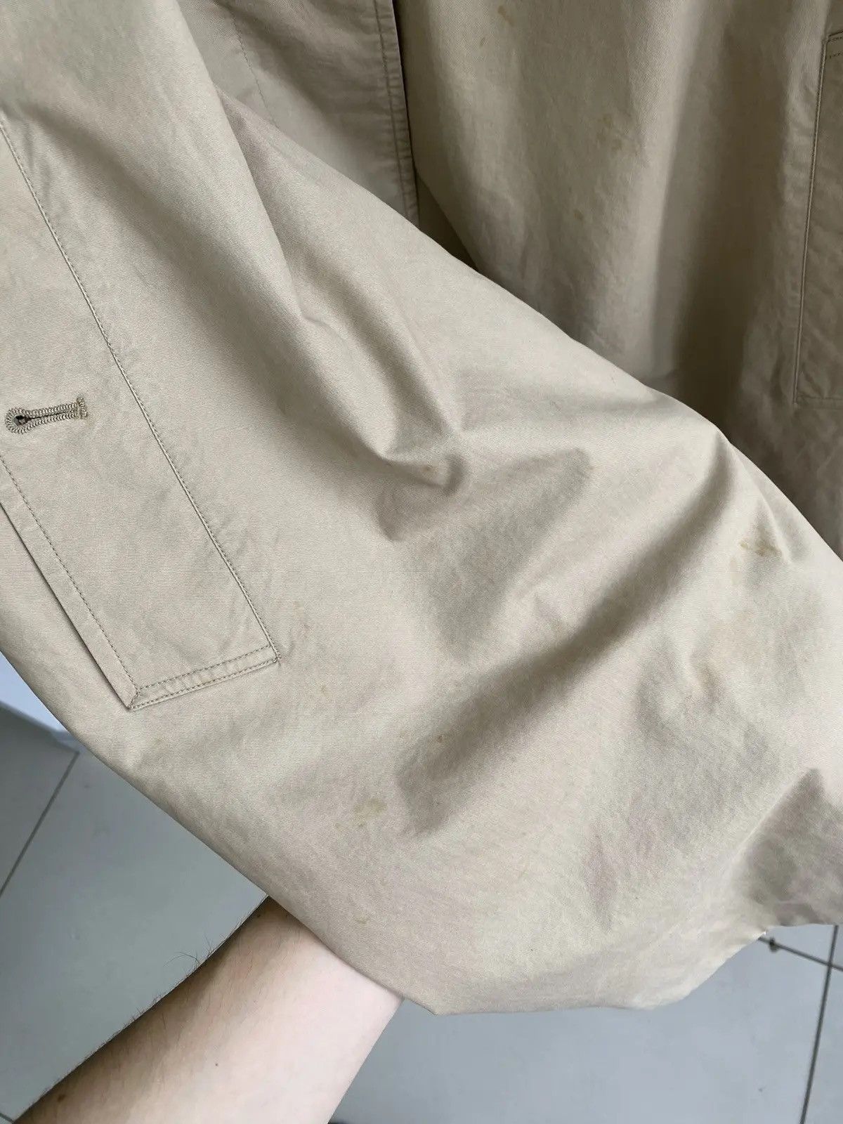 Burberry × Vintage Vintage Burberry Nova Check Beige Coat Size US S / EU 44-46 / 1 - 8 Thumbnail