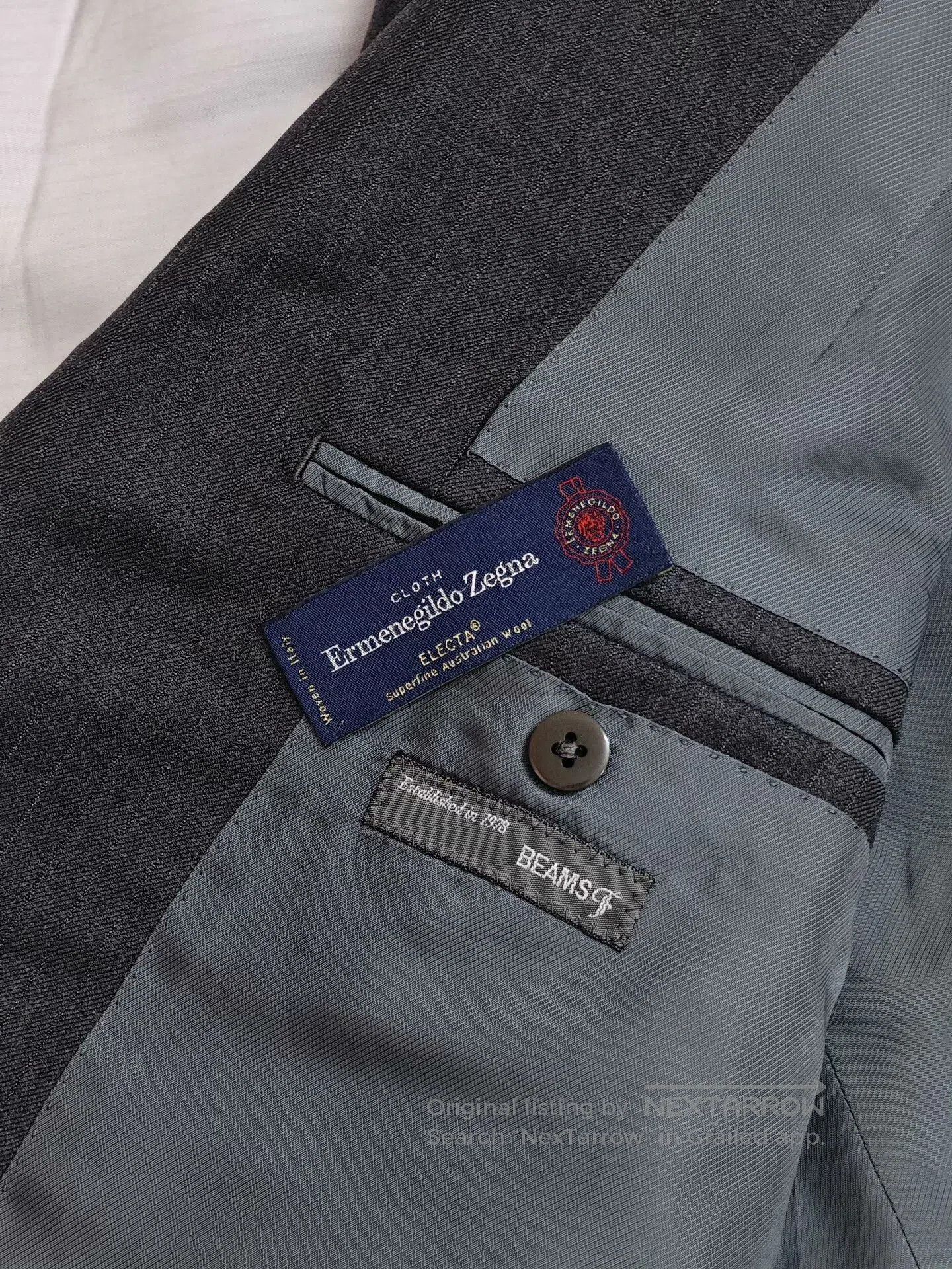 Ermenegildo Zegna Zegna Wool Suit Jacket Ring Jacket. Size US M / EU 48-50 / 2 - 7 Thumbnail