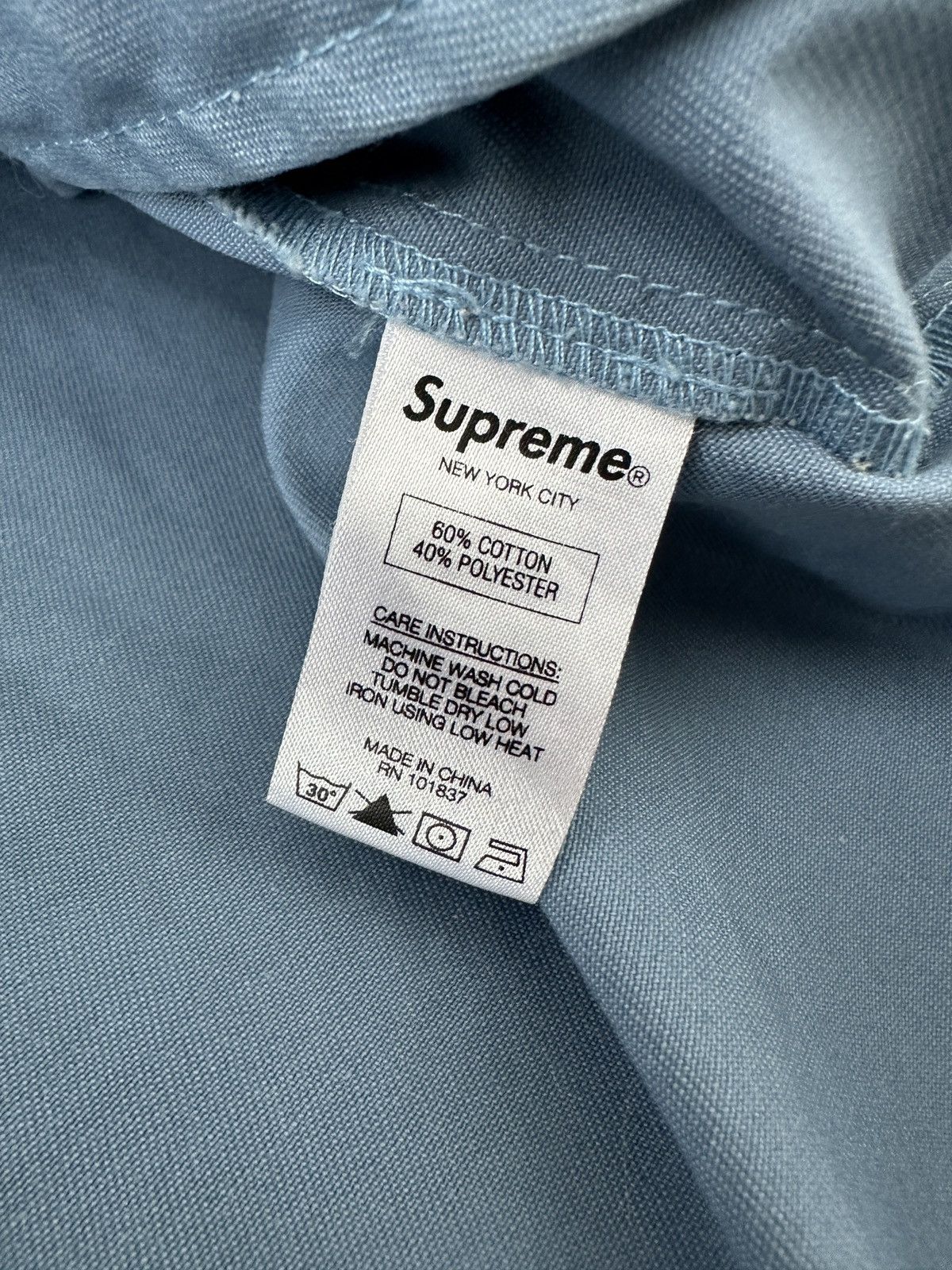 Supreme Supreme x Thrasher Boyfriend Hooded Jacket Blue Size US M / EU 48-50 / 2 - 9 Thumbnail
