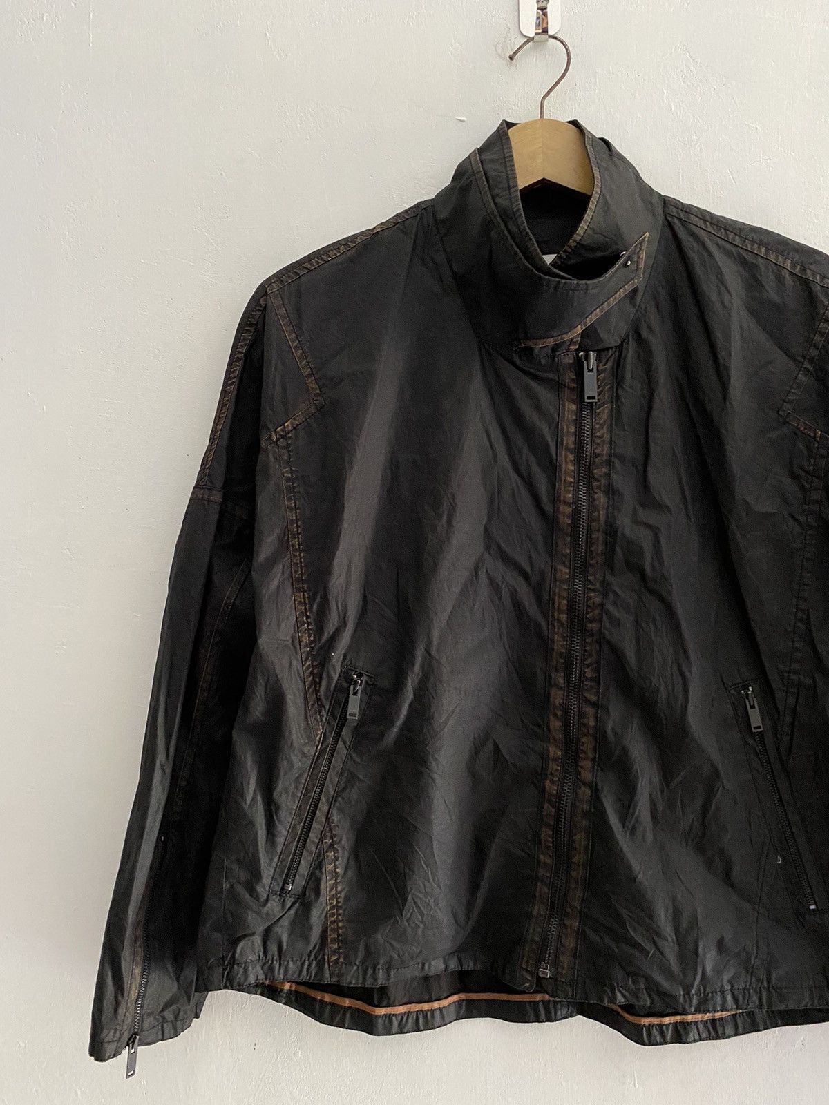 If Six Was Nine × Japanese Brand × Le Grande Bleu (L.G.B.) Japanese D’deMOO waxed jacket lgb style Size US M / EU 48-50 / 2 - 3 Thumbnail