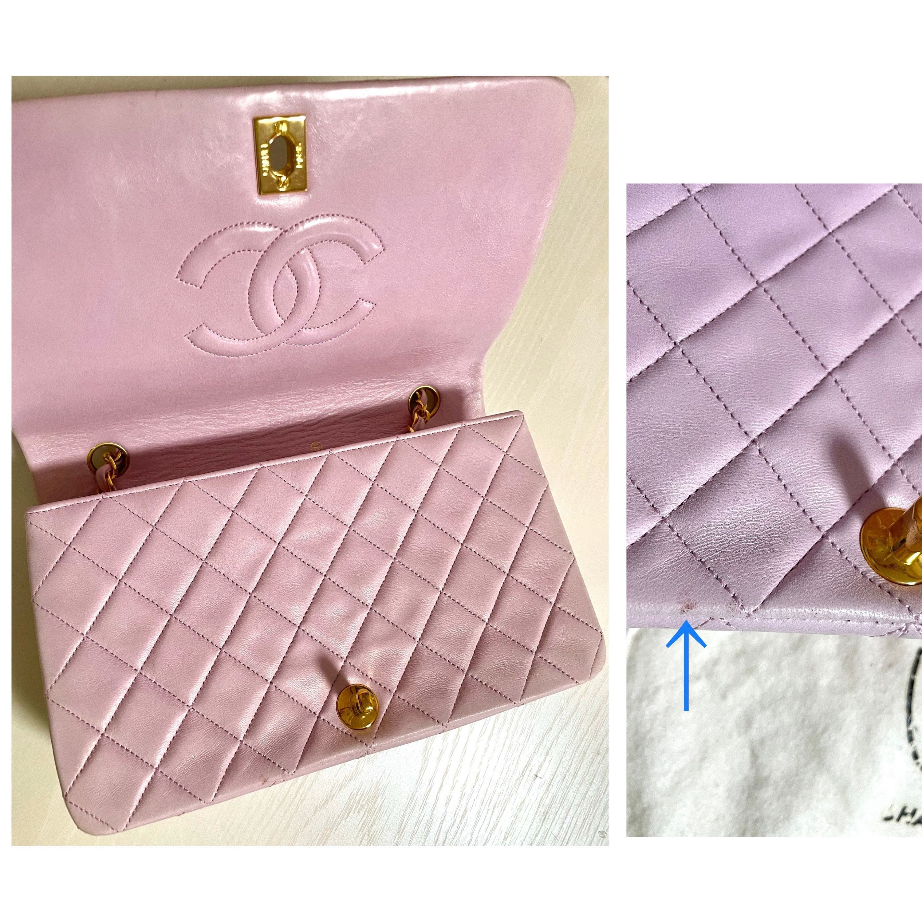 Chanel Vintage CHANEL milky pink 2.55 shoulder bag with golden CC Size ONE SIZE - 5 Thumbnail