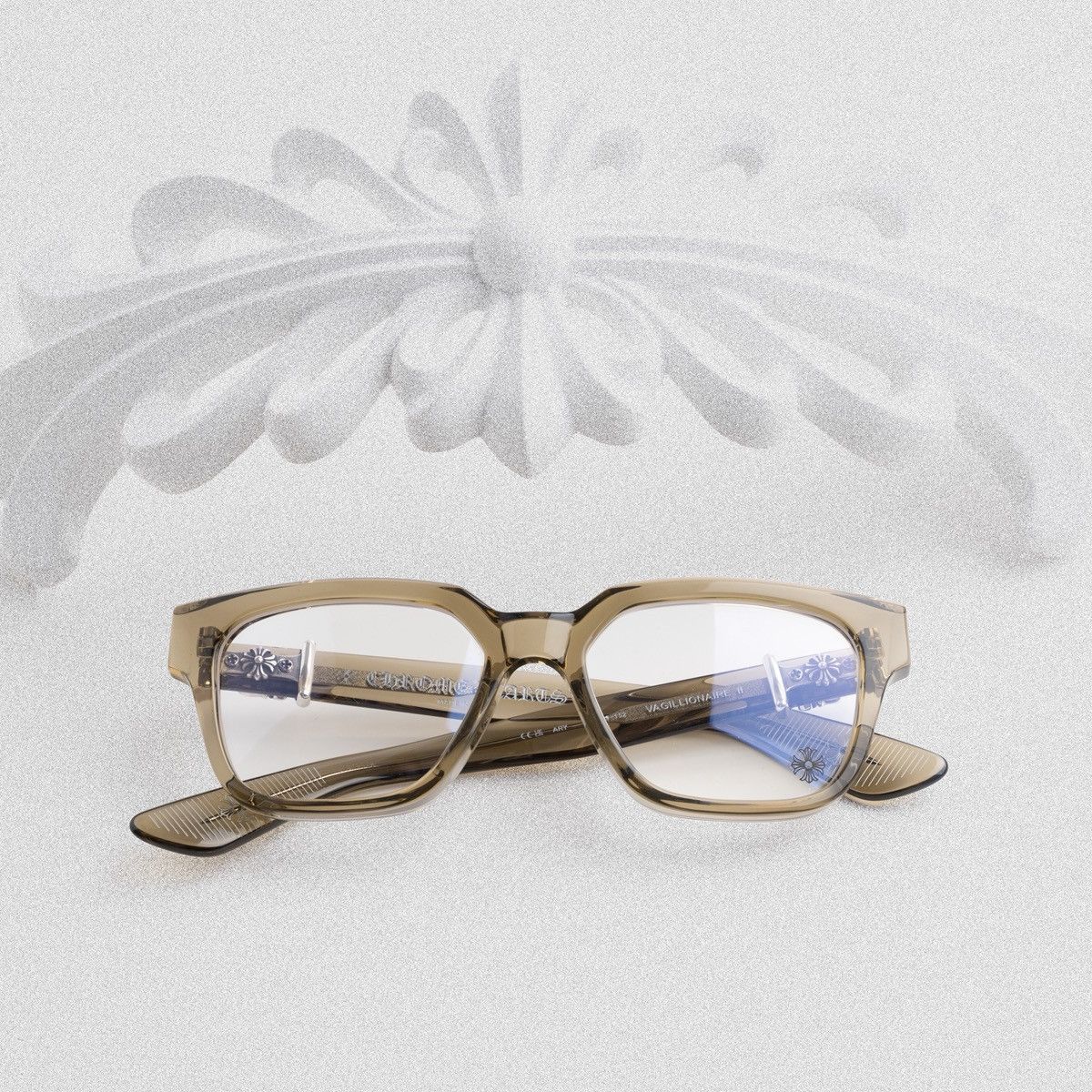 Chrome Hearts CHROME HEARTS VAGILLIONAIRE II ARMY GLASSES Size ONE SIZE - 6 Thumbnail