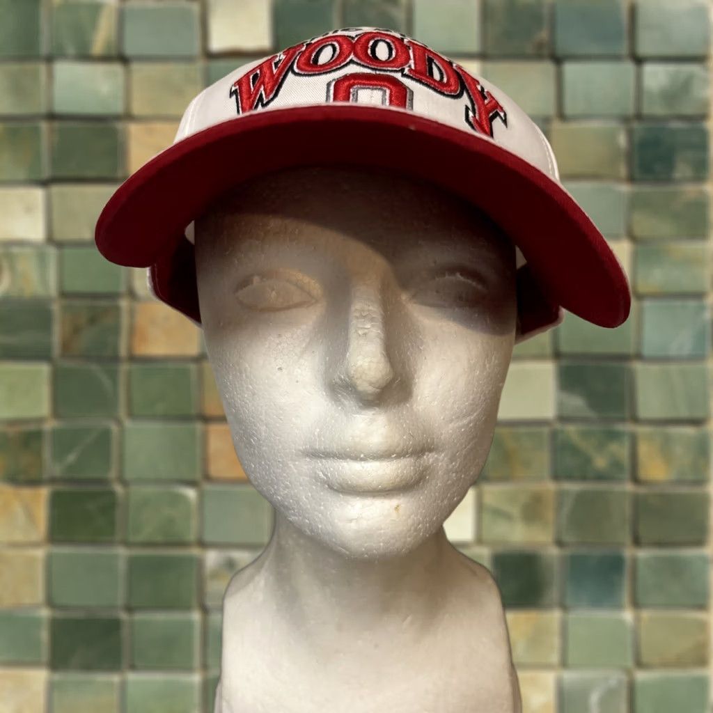 Top Of The World VINTAGE Ohio State University Woody Adjustable Top Of The World Baseball Style Hat Hat Men One Size White Baseball Cap Men Size US M / EU 48-50 / 2 - 1 Thumbnail